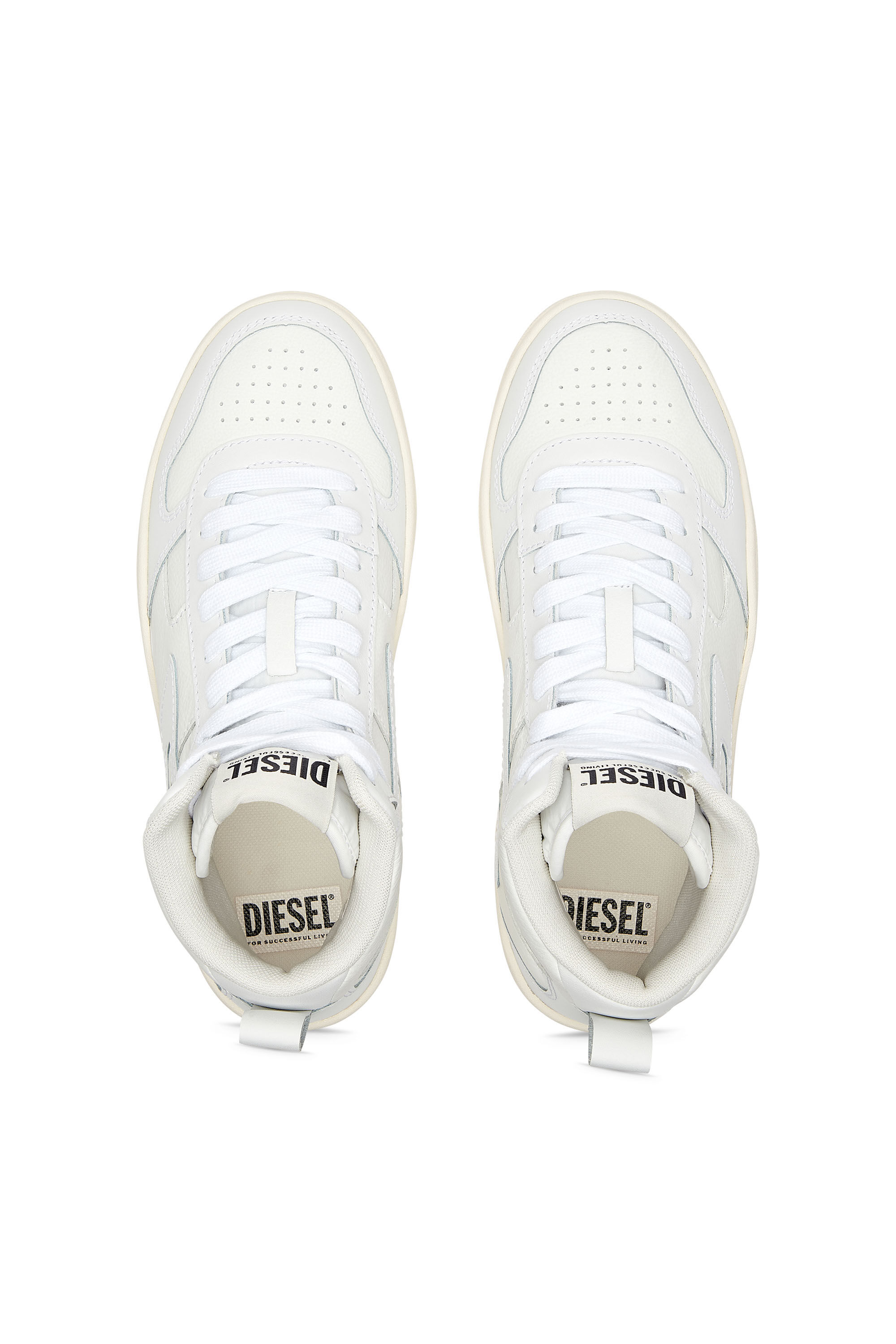 Diesel - S-UKIYO V2 LOW, S-Ukiyo V2 Mid W - Deportivas altas con la marca D Mujer in Blanco - 4