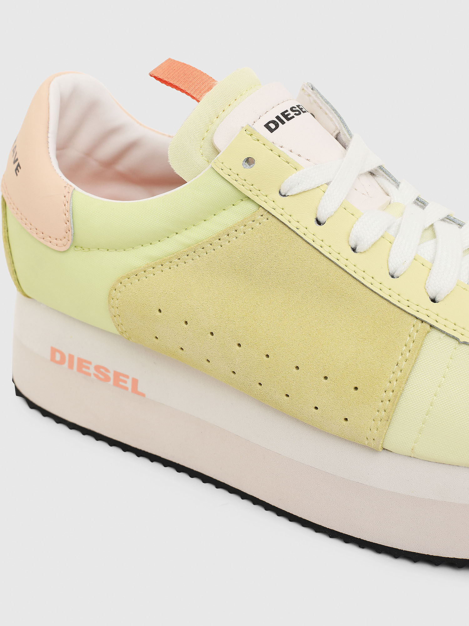 diesel yellow sneakers