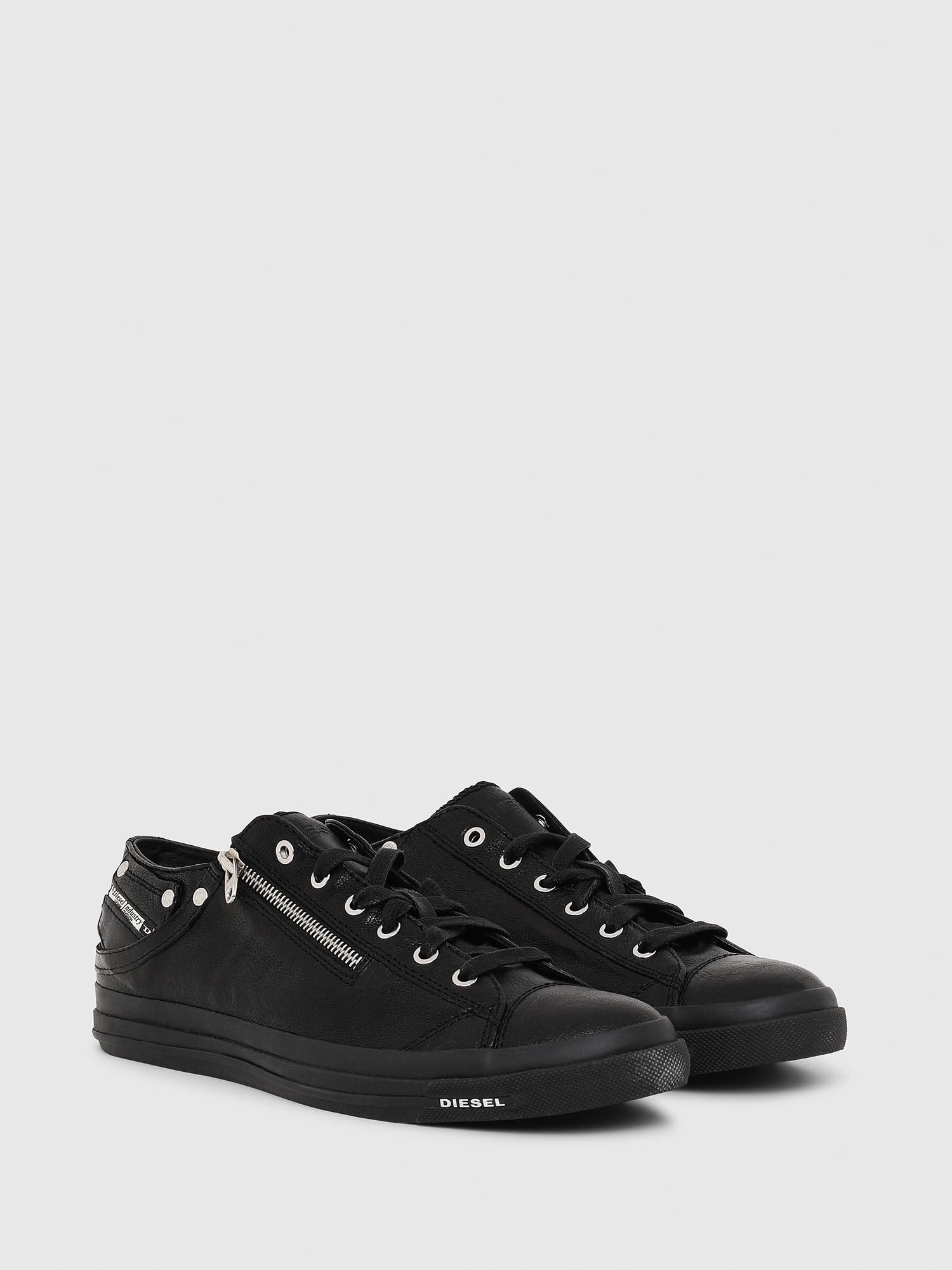 EXPO ZIP LOW Men Low top sneakers in leather Diesel