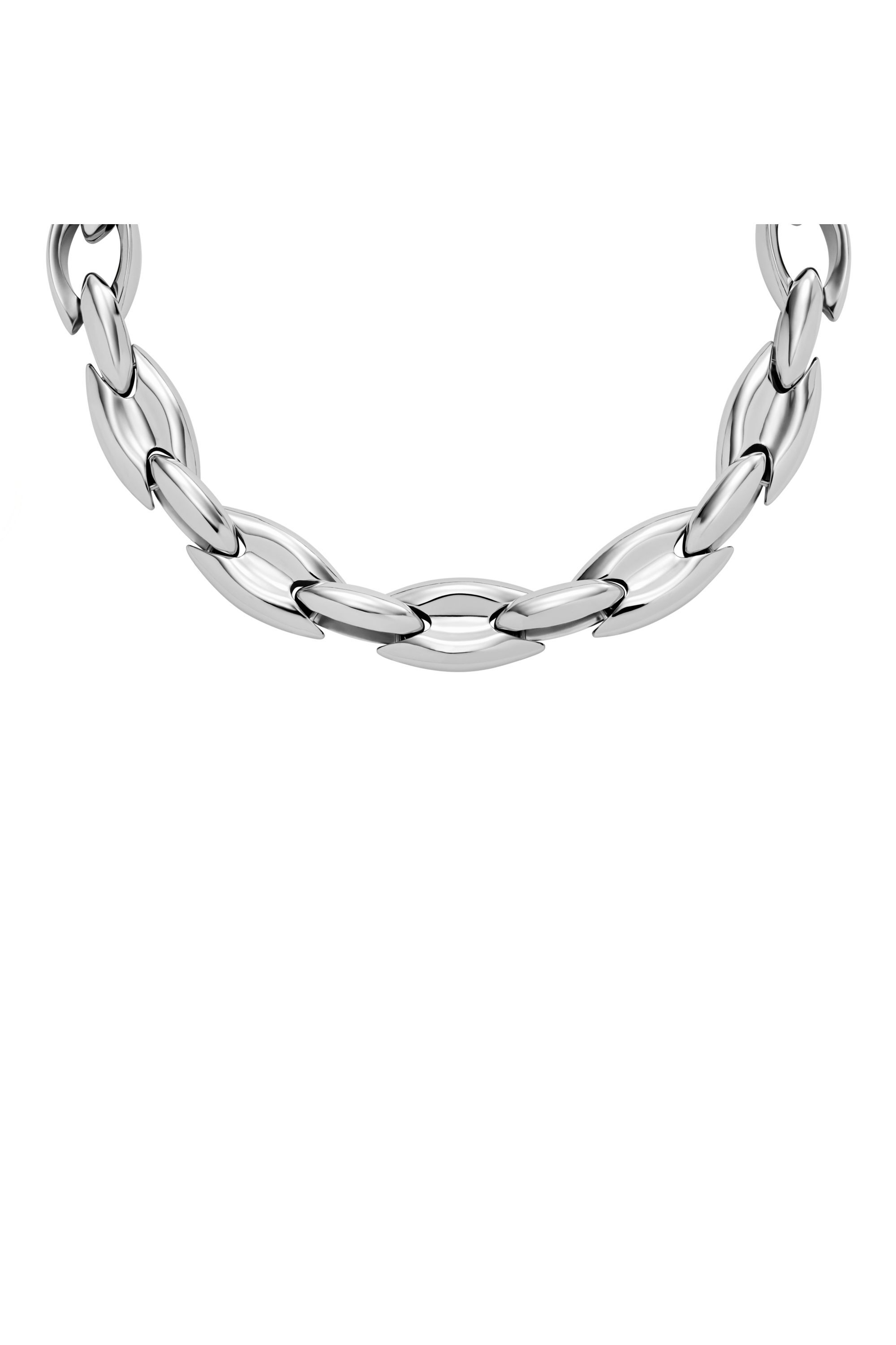 Women's Stainless Steel Chain Necklace | Silver | Diesel