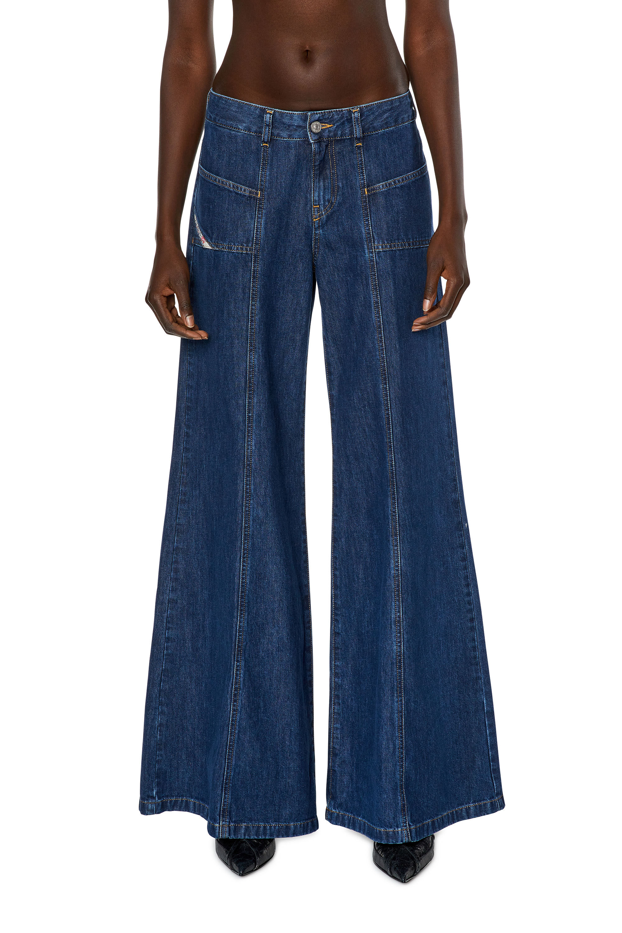 Diesel - Bootcut and Flare Jeans D-Aki 09H99,  - Image 3