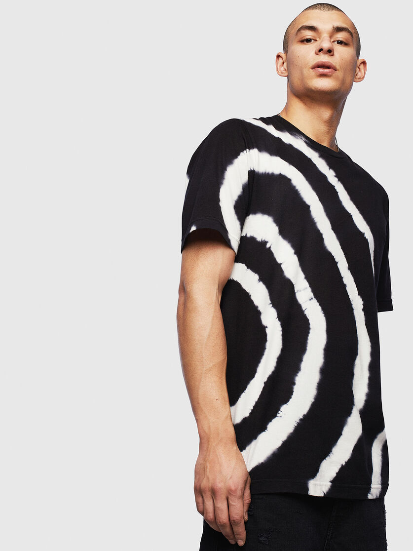 T Just T16 Man Spiral Tie Dye T Shirt Diesel