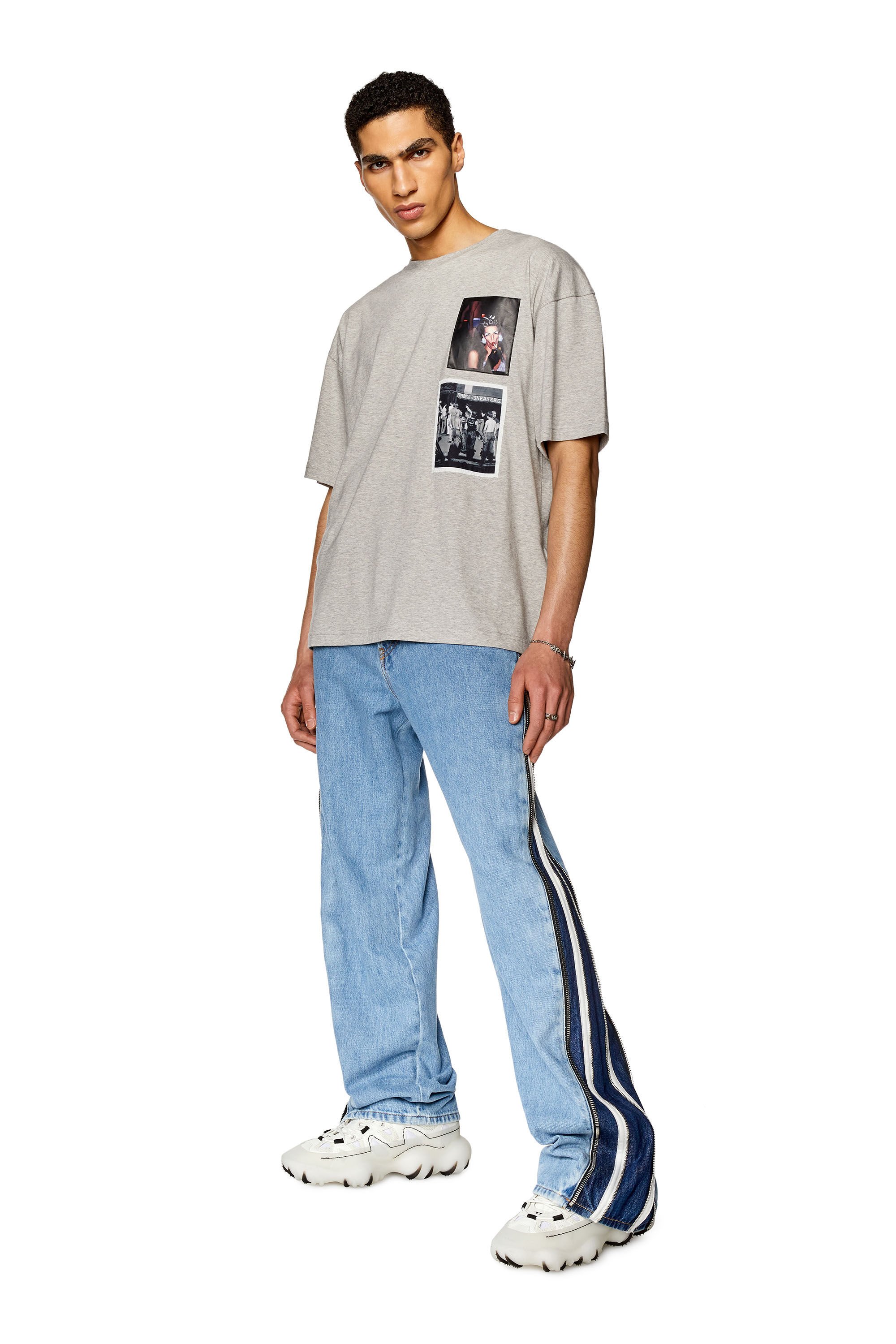 Tシャツ・カットソー SPORTMAX DEBORAH - Boxy shirt with pleats Boxy shirt with pleats, optical white | Sportmax