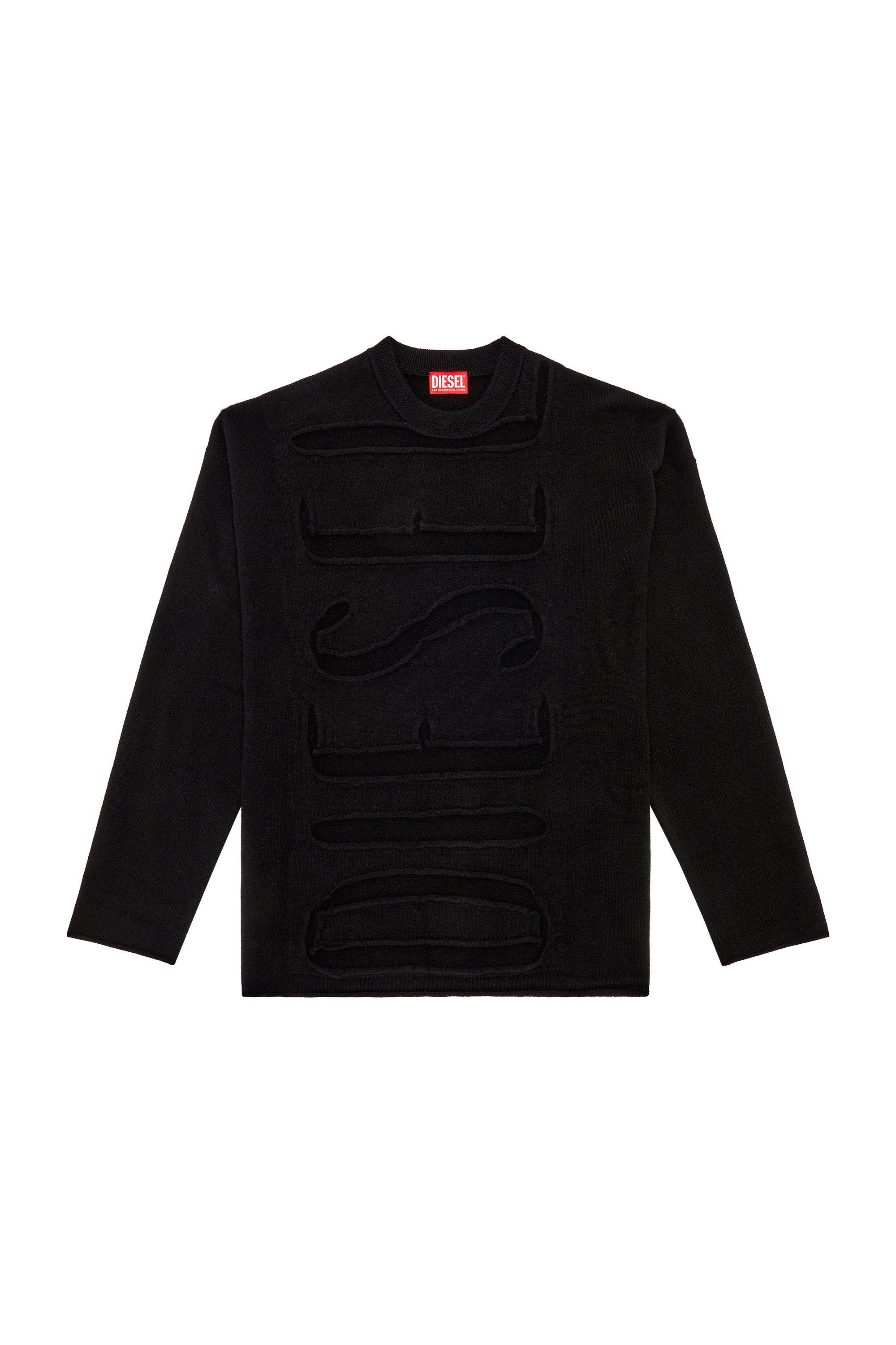 トップス OHOTORO Mixed Tube Knit black COS Speckled Chunky-Knit Jumper | endource