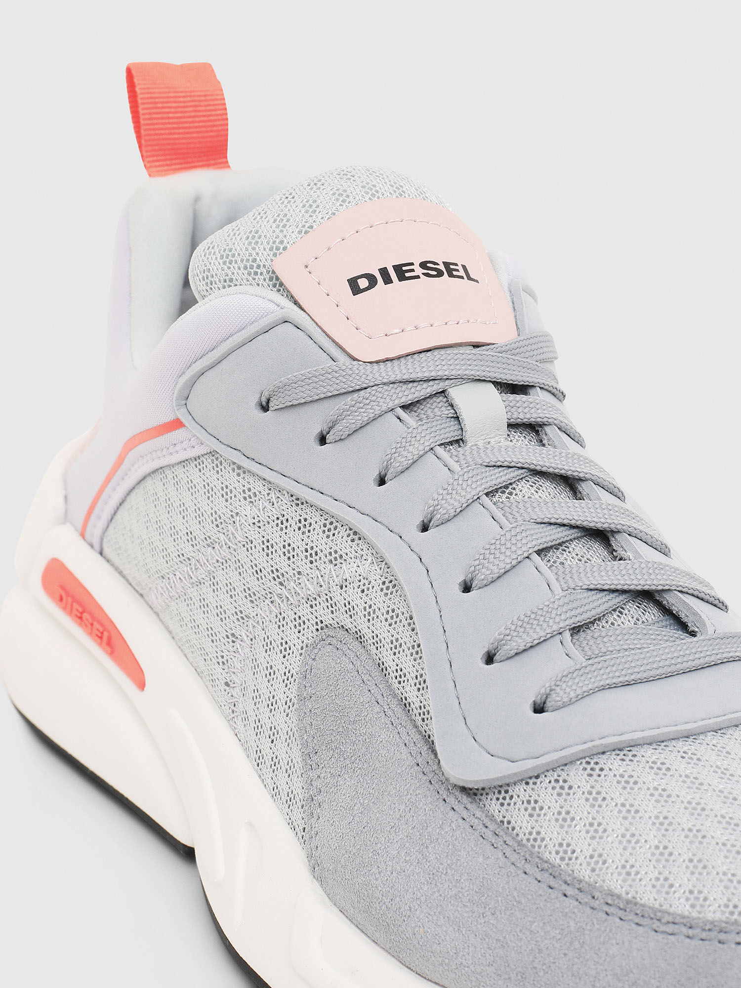 S SERENDIPITY LOW W Woman Running sneakers in mesh and suede Diesel