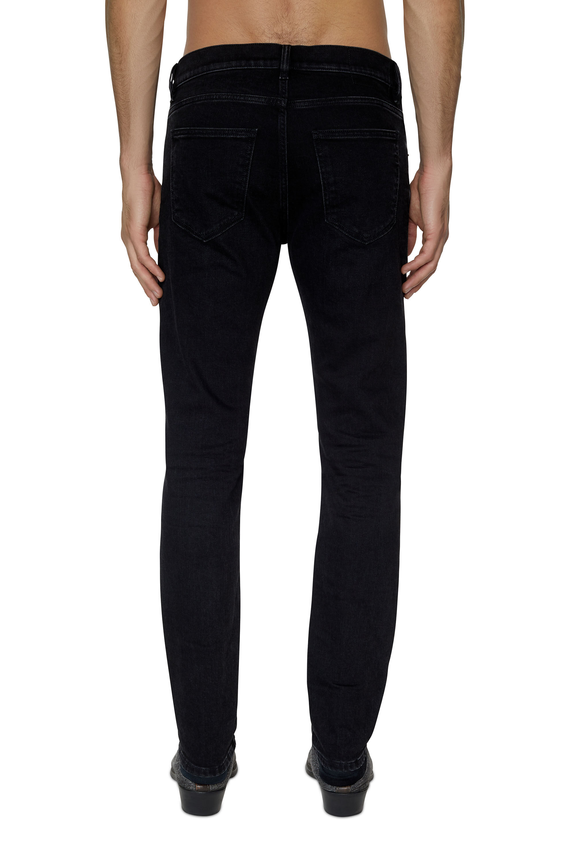 2019 D-STRUKT 09D48 Man: Slim Black/Dark grey Jeans | Diesel