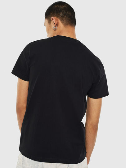 T-DIEGO-S7, Black/Orange Diesel - T-DIEGO-S7, Black/Orange - T-Shirts - Image 2