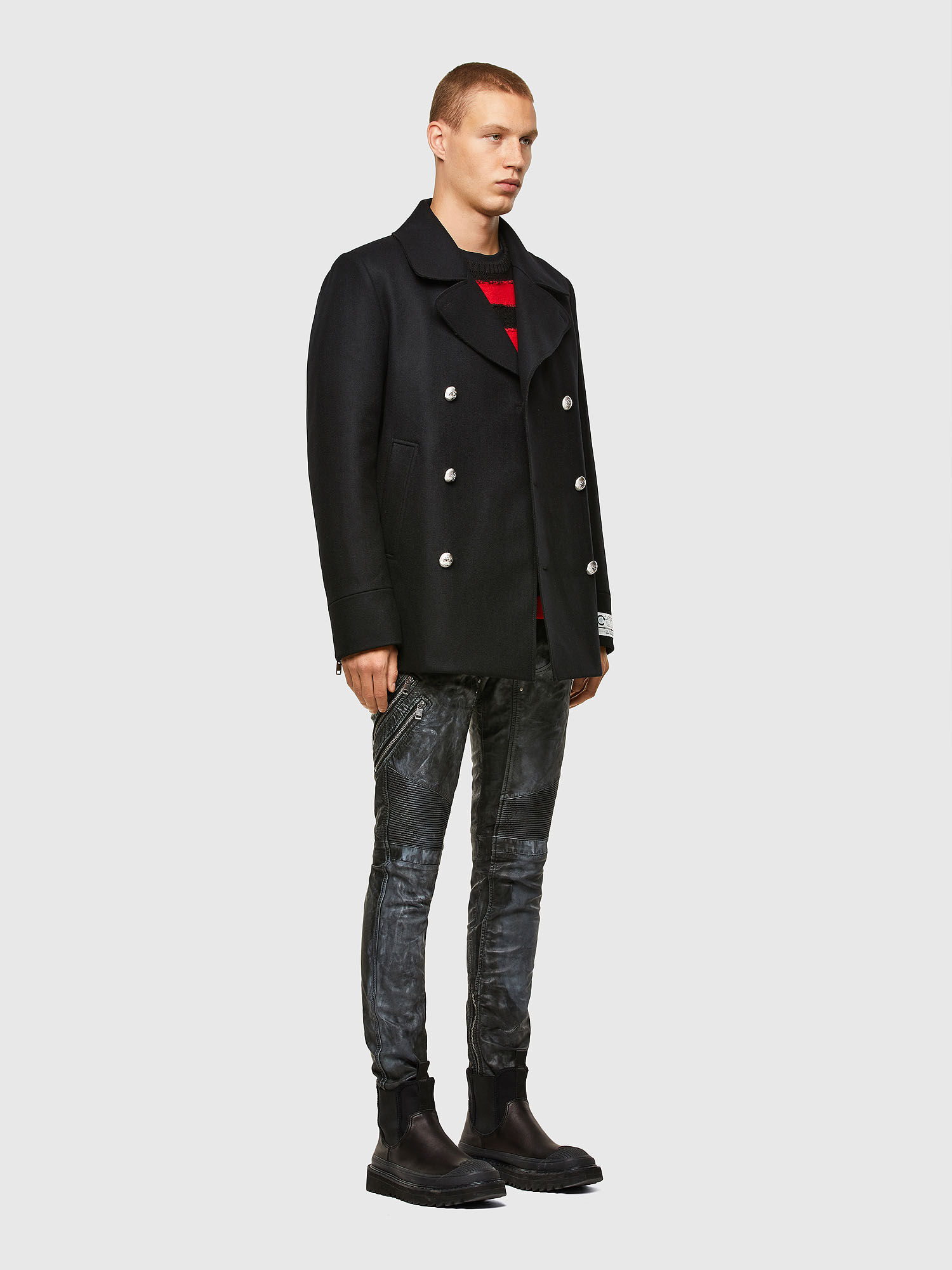 Diesel sales peacoat mens