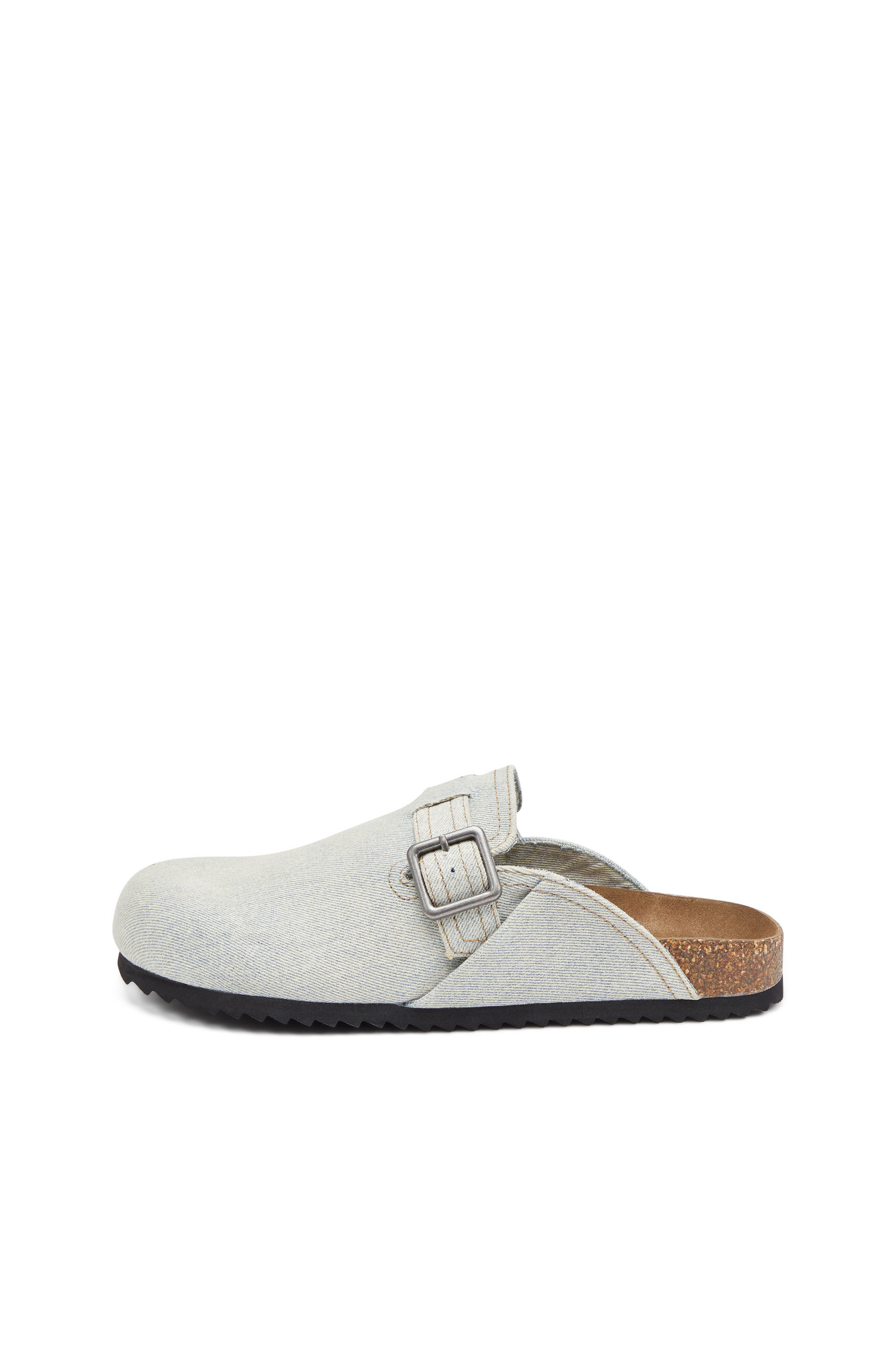 Men's D-Woodstock-Mules in faded denim | Blue | Diesel