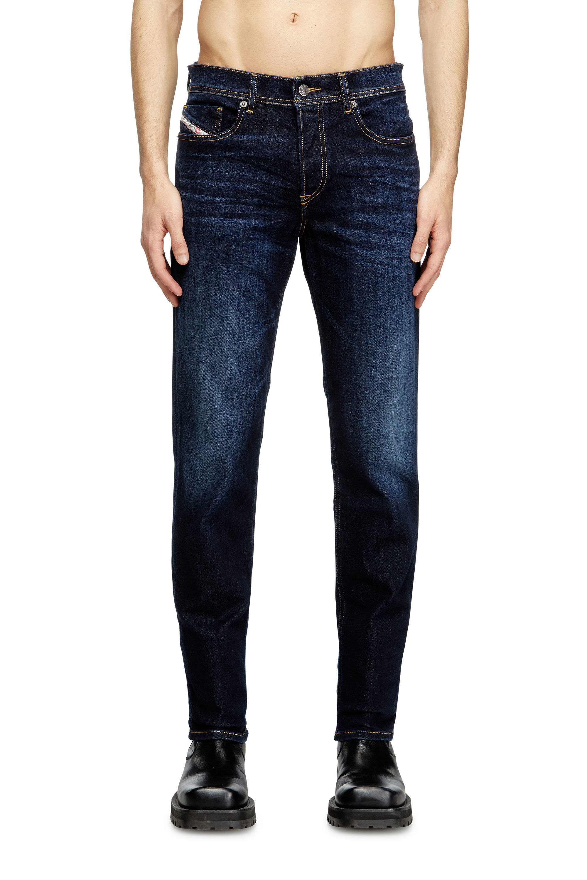 Men's Regular Jeans | Dark Blue | Diesel 2023 D-Finitive Men's Regular Jeans | Dark Blue | Diesel 2023 D-Finitive