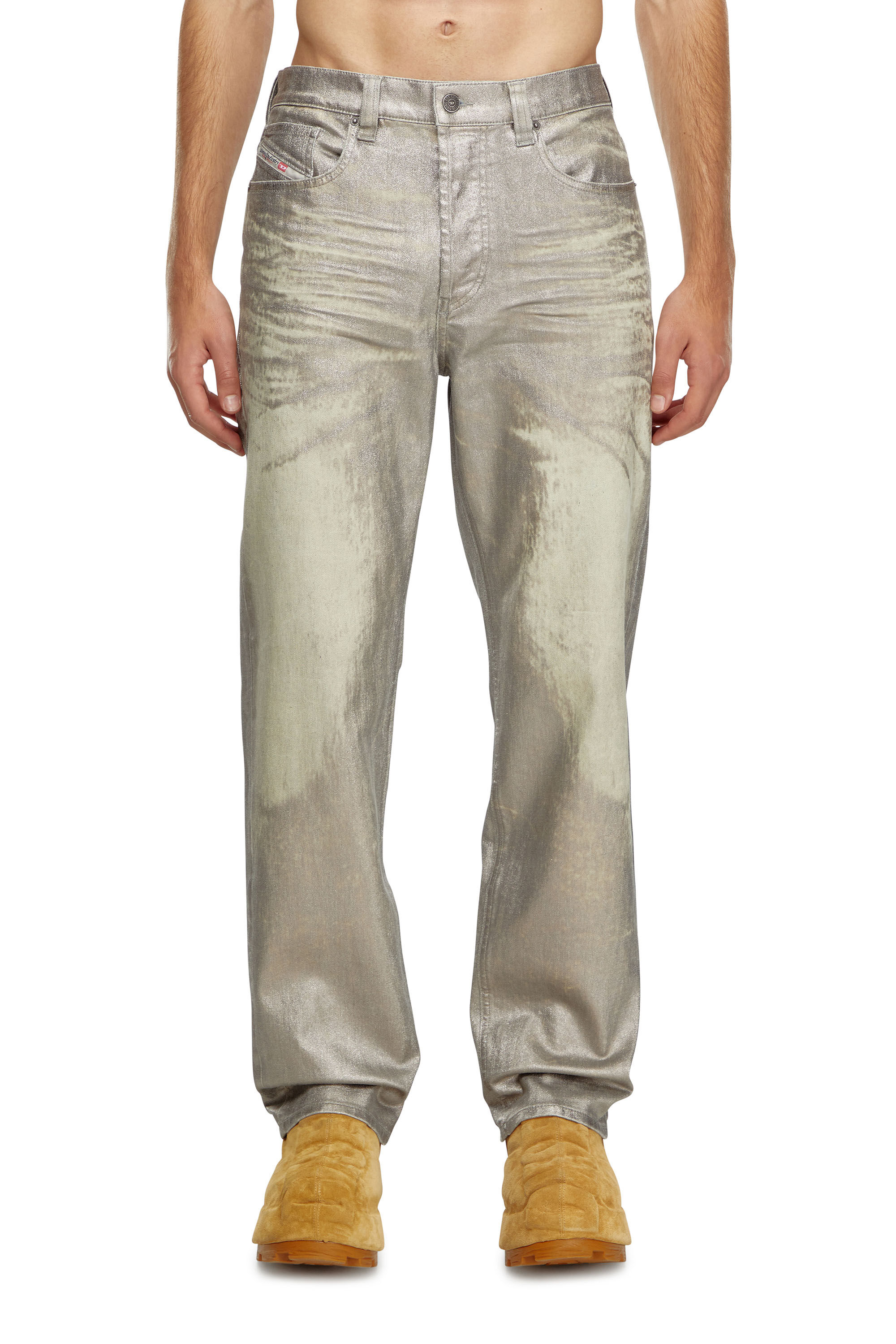 Diesel - Man's Straight Jeans 2010 D-Macs 0CBCZ, Grey - 3