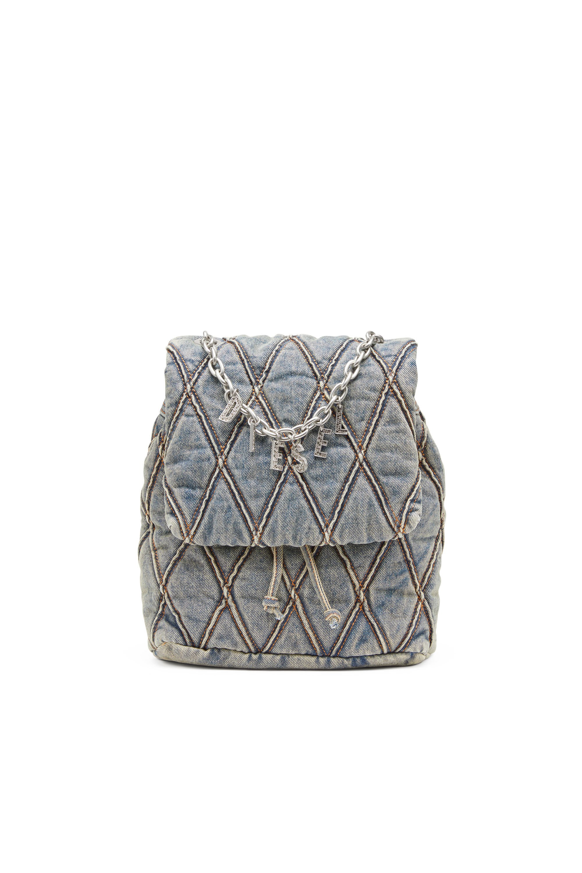 Diesel - CHARM-D BACKPACK S, Azul - Image 1