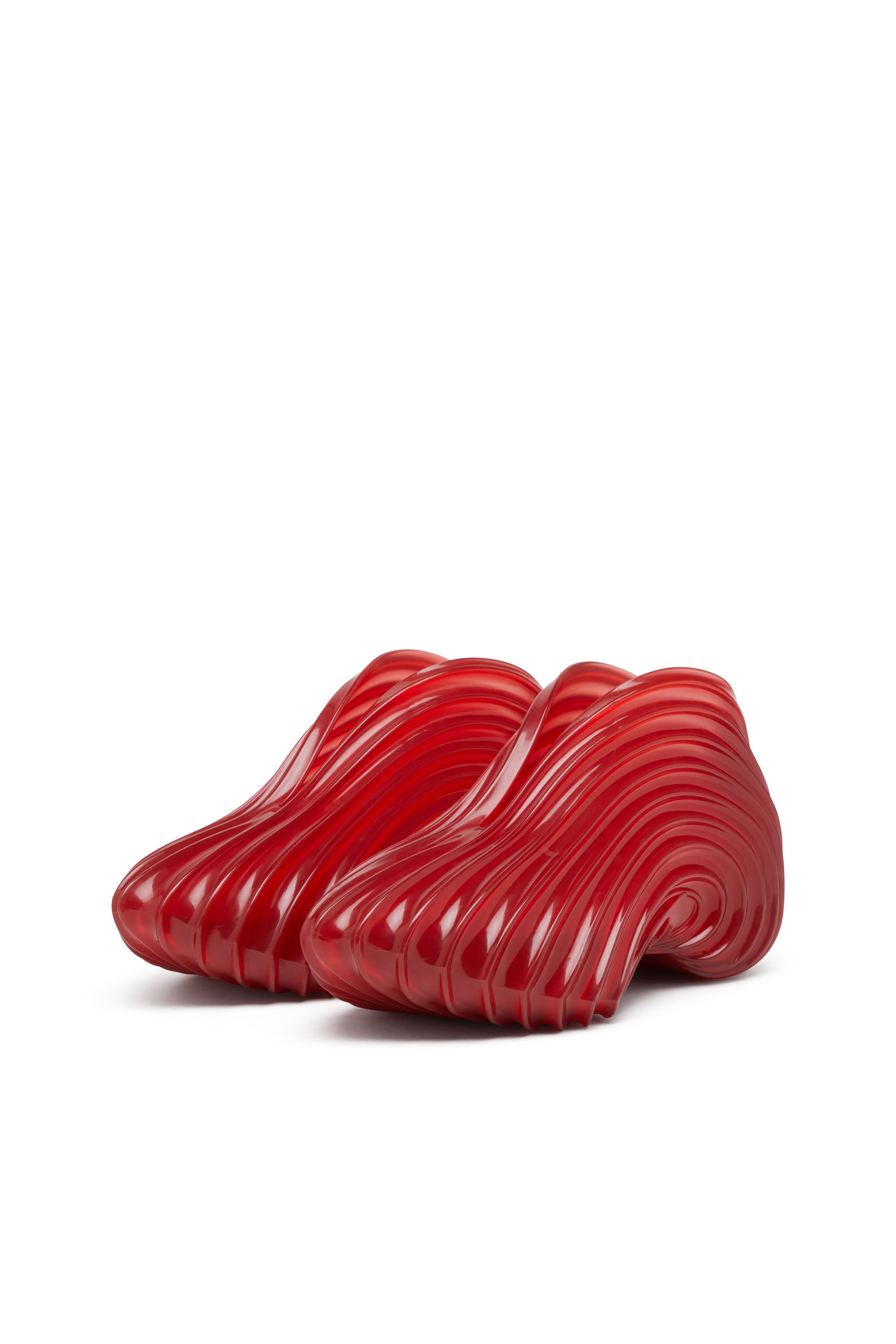 Diesel - MELISSA QUANTUM SNEAKERS X, Unisex's Slip-on sneaker in Melflex® in Red - 10