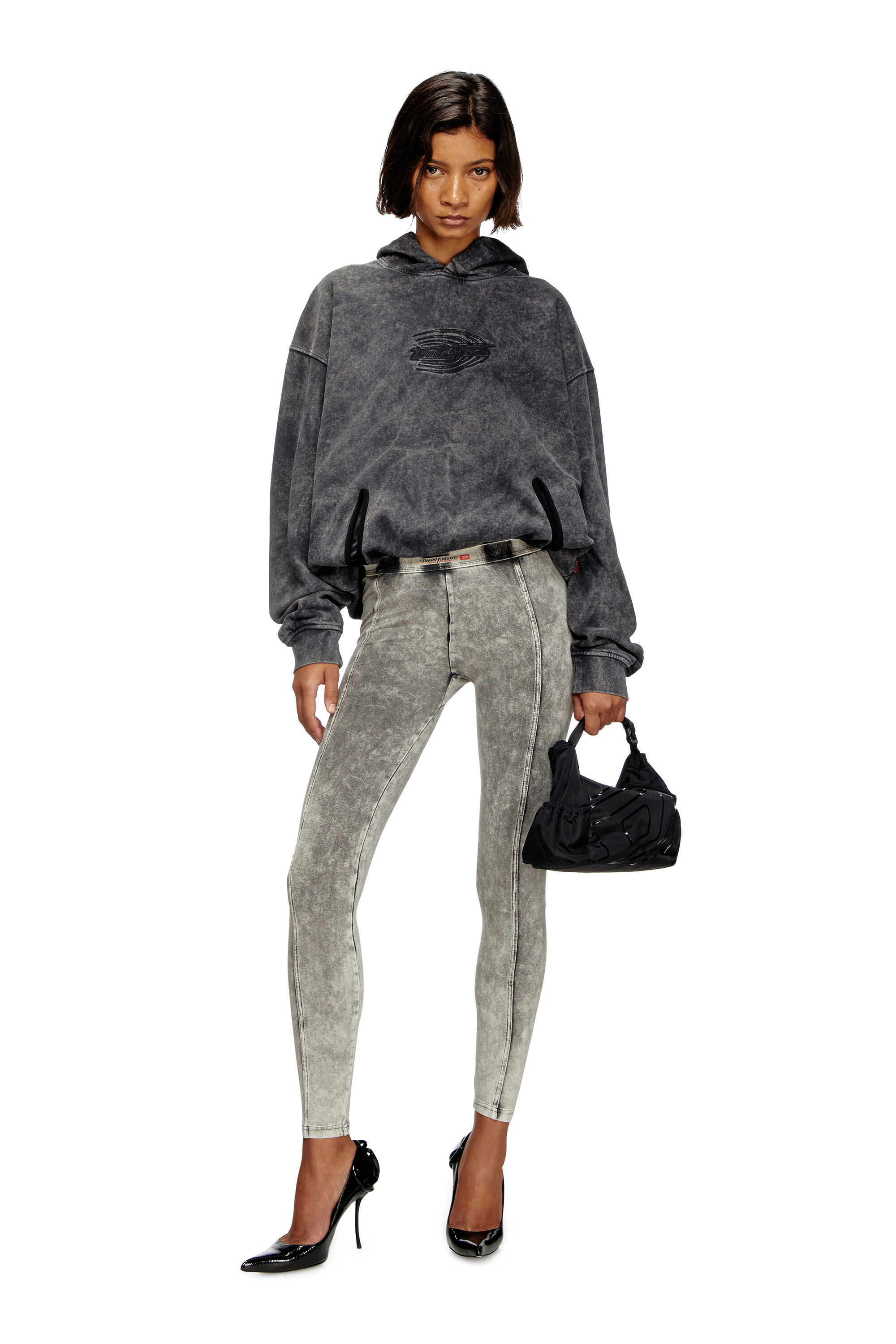 【送料&関税込】Diesel S-boxstic-hood Acid-wash Hoodie Diesel S-boxstic-hood Acid-wash Hoodie | italist