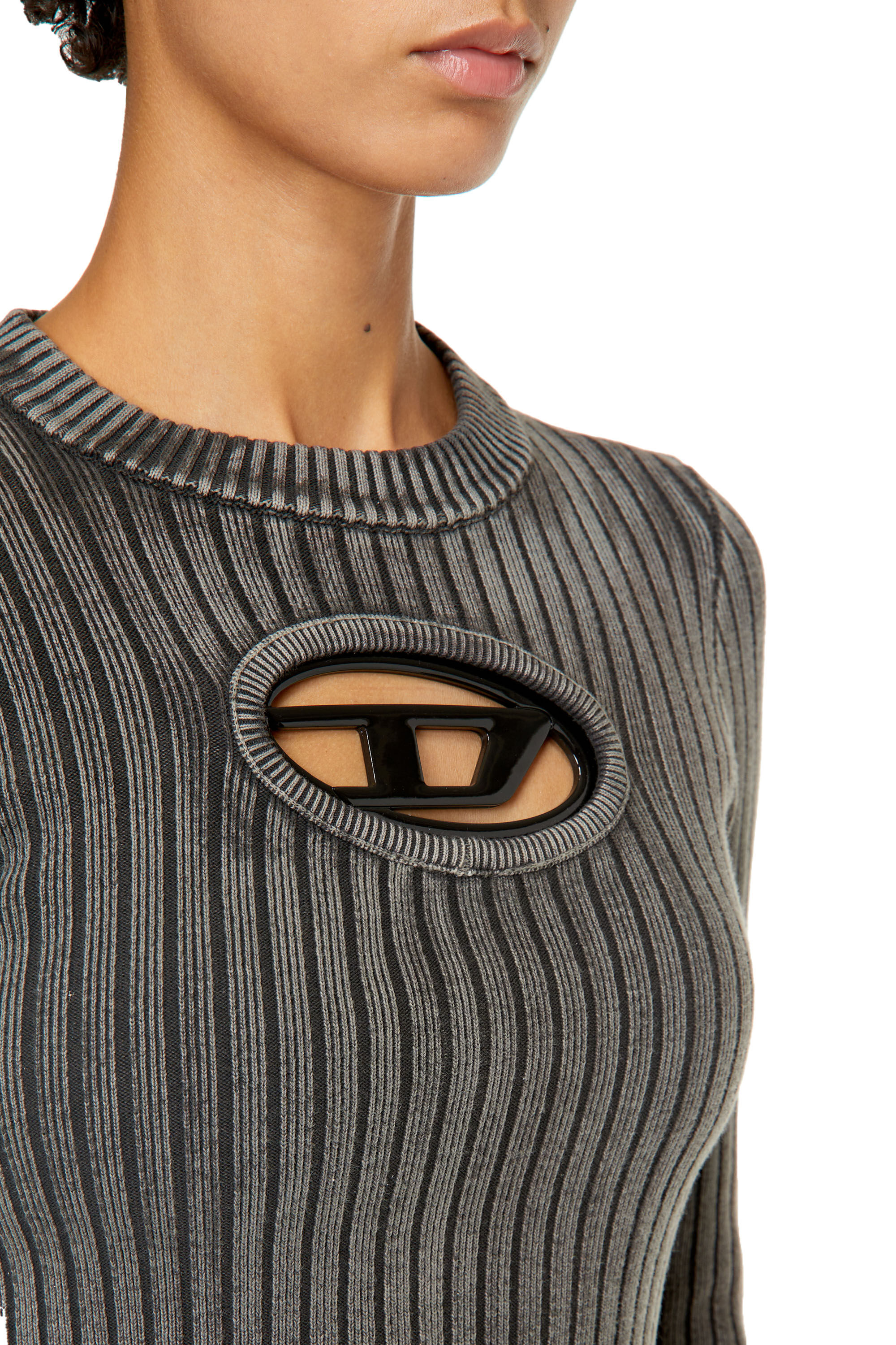Sweater DIESEL Woman color Grey