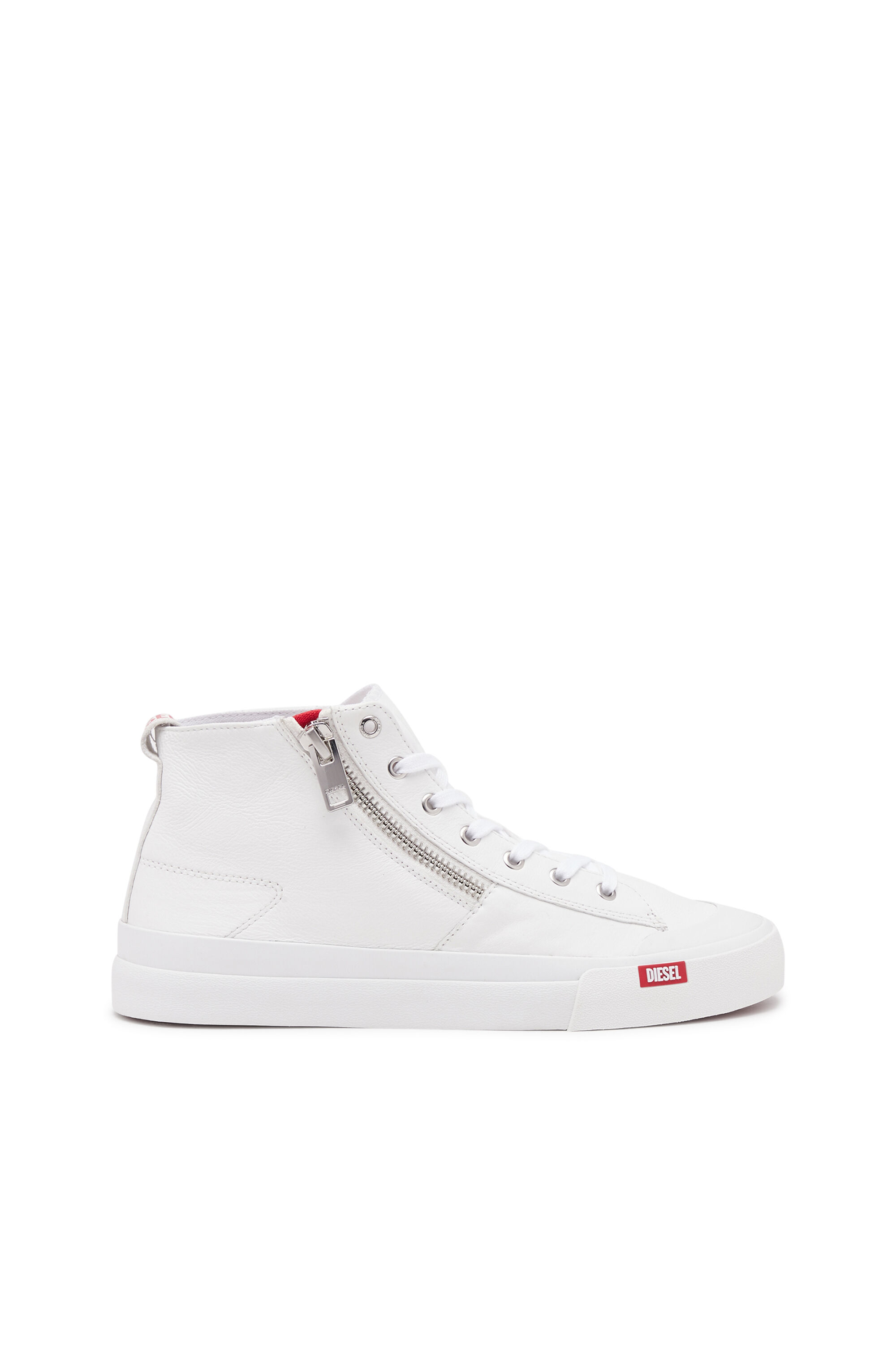 【NEW限定品】 sneakers Zip-High-top S-Athos Men's in leather premium 靴