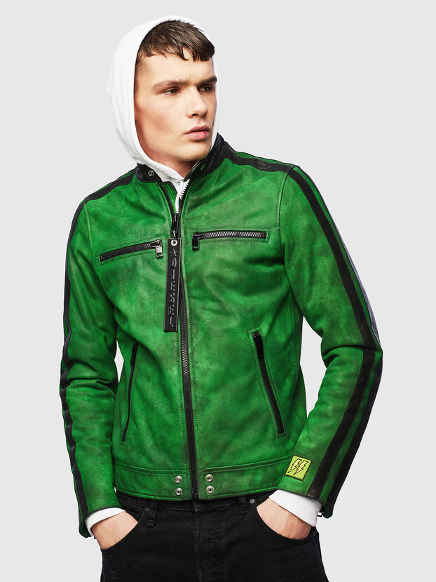 Mens Leather Jackets Diesel Online Store