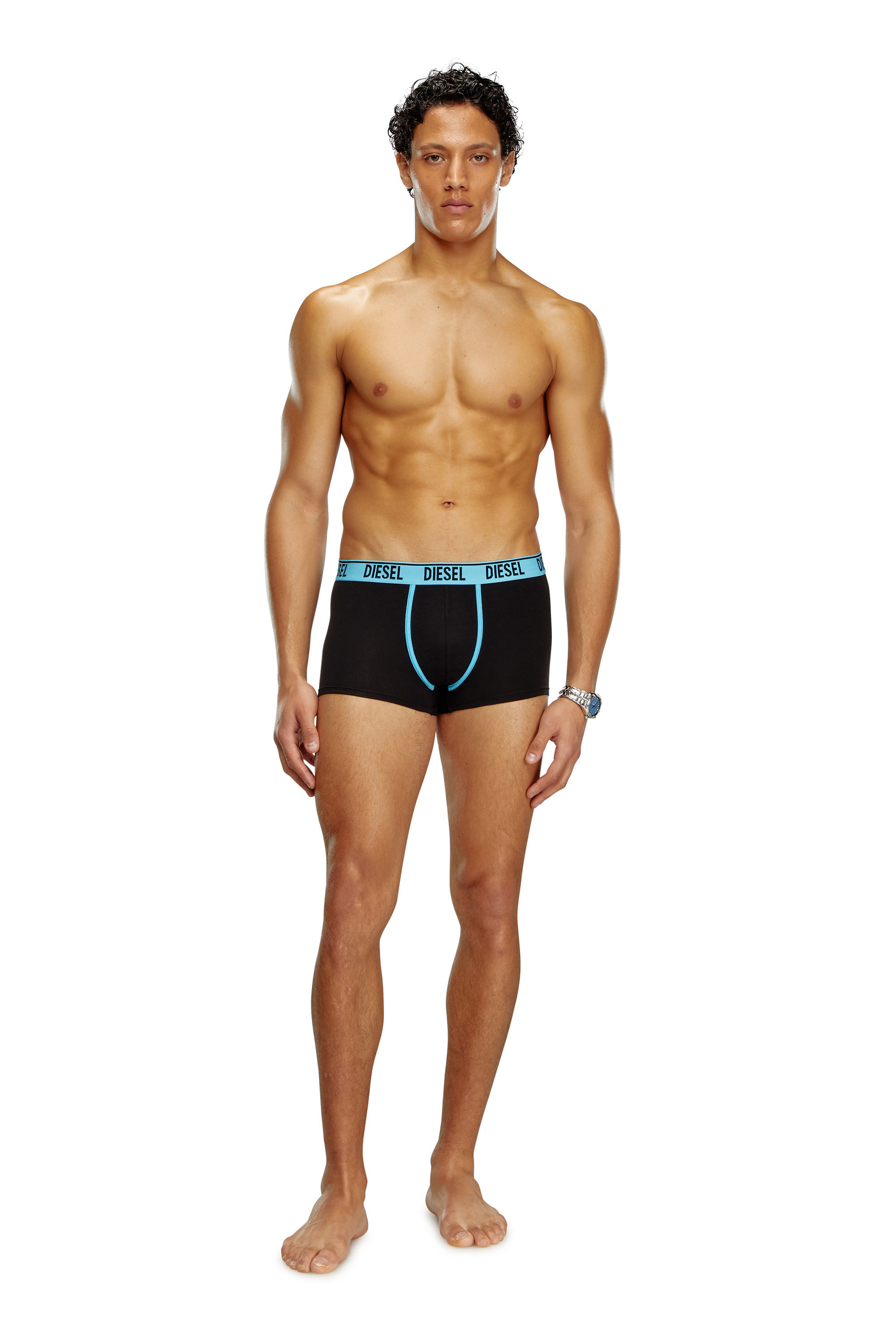 Diesel - UMBX-DAMIENFIVEPACK, Man's Five-pack of mix-colour boxer briefs in Multicolor/Black - 2