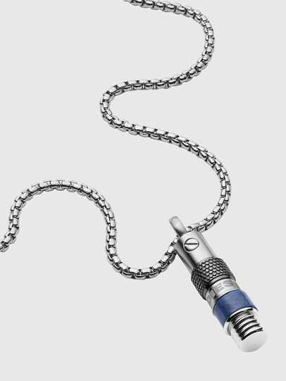 DX1223, Silver Diesel - DX1223, Silver - Necklaces - Image 2