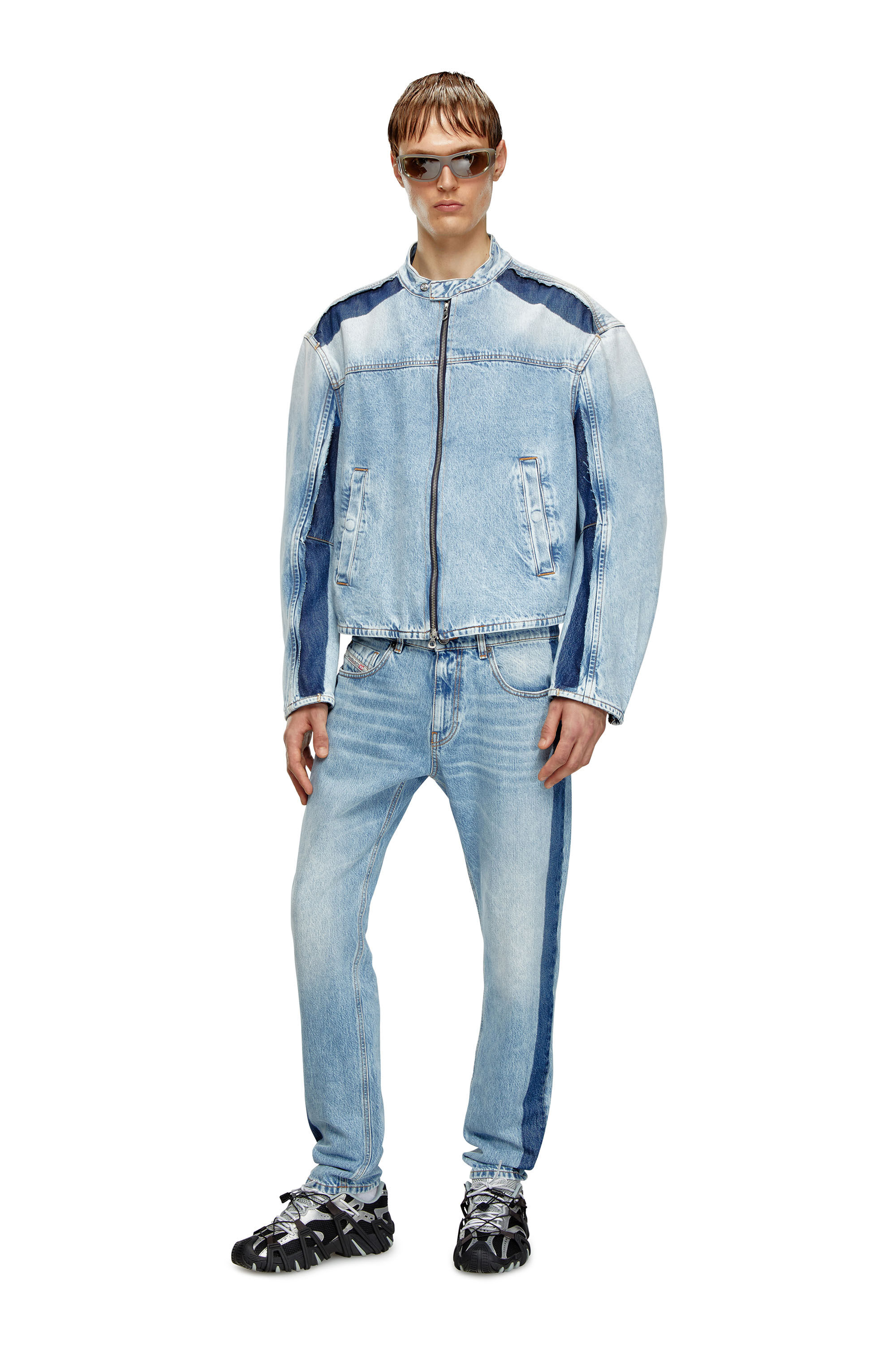 2019 D-Strukt: Men's Slim Jeans | Light blue | Diesel Denim Set