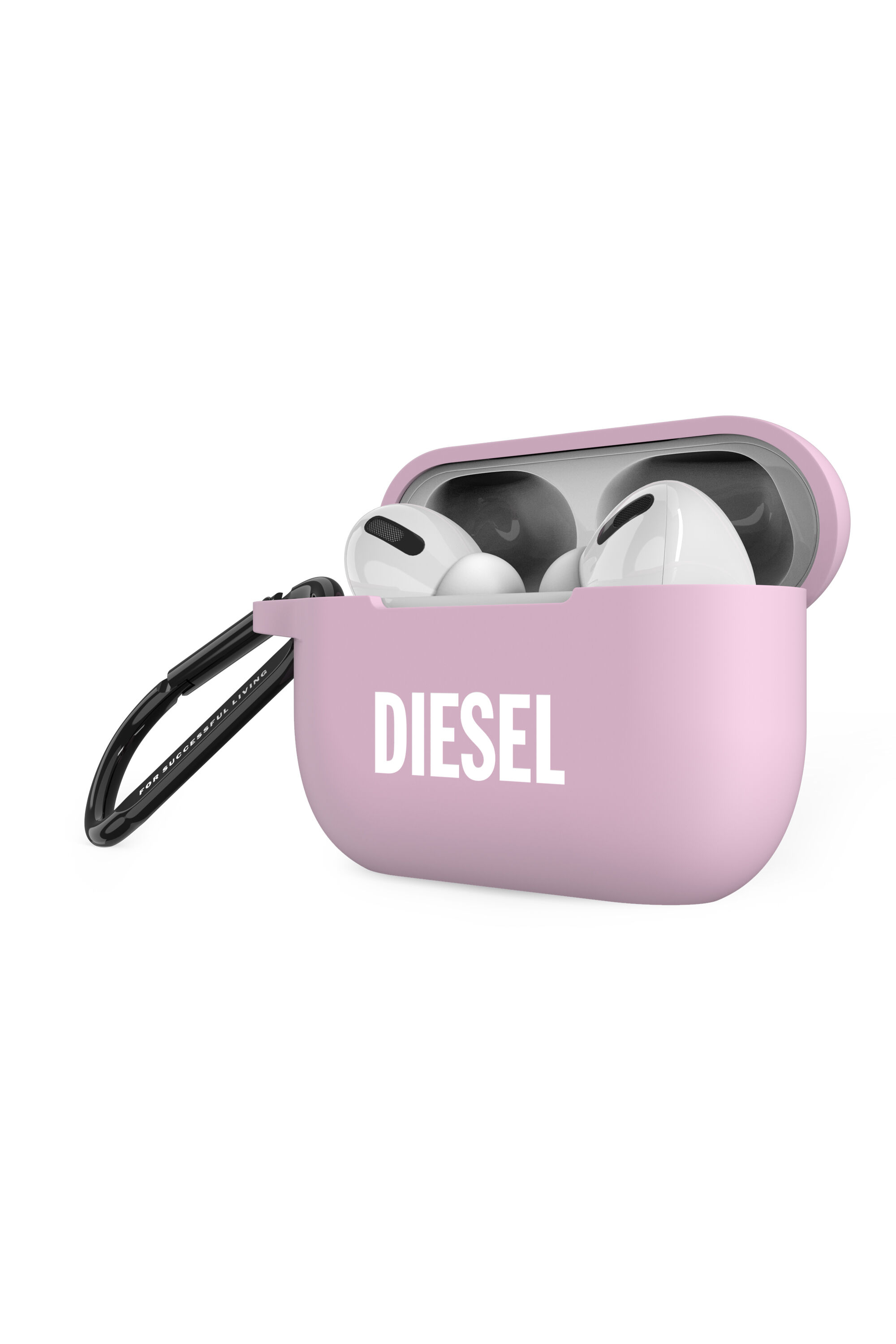 Diesel - 49862 AIRPOD CASE, Estuche de silicona por Airpods Pro Unisex in Rosa - 3