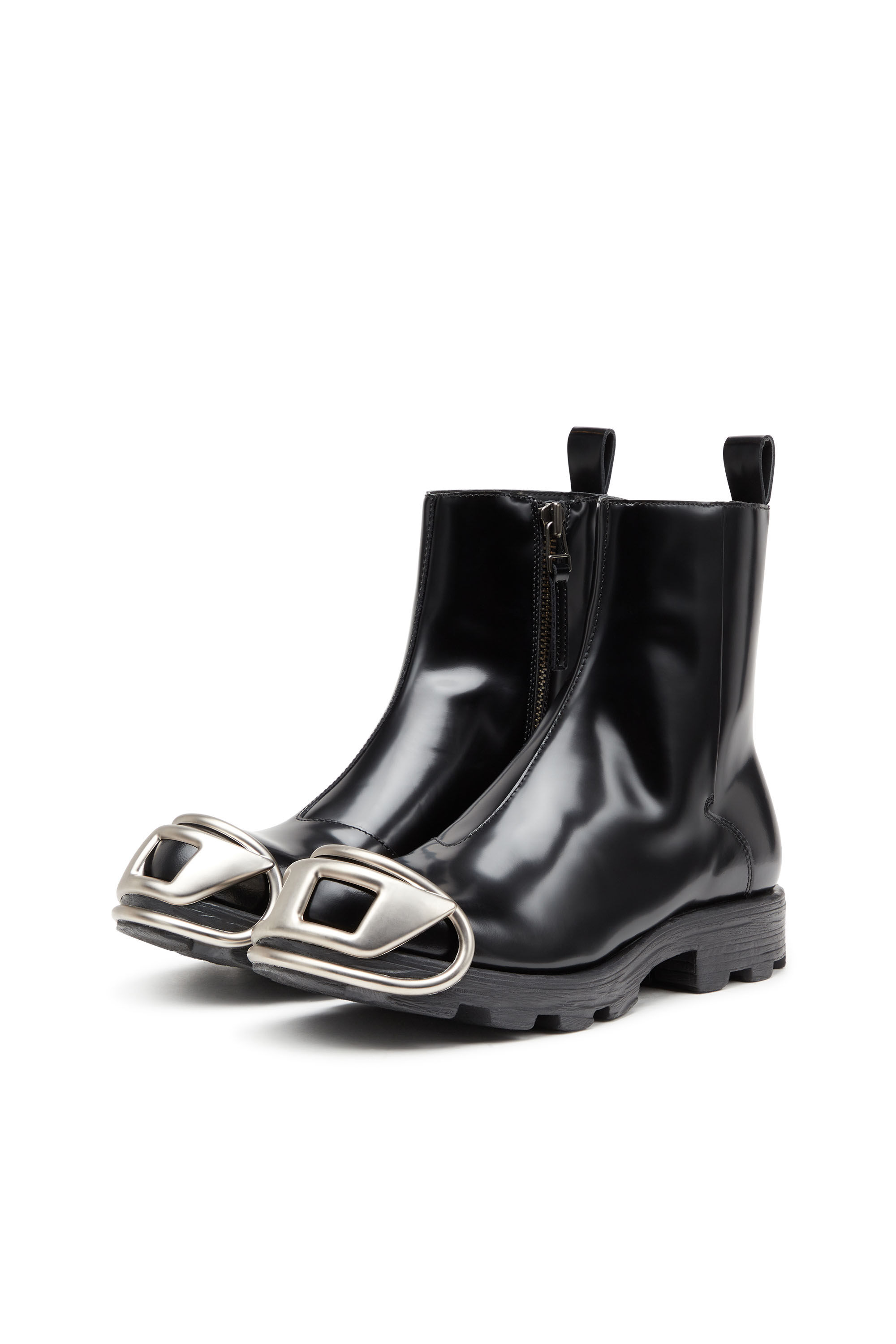 Diesel zipper boots hotsell