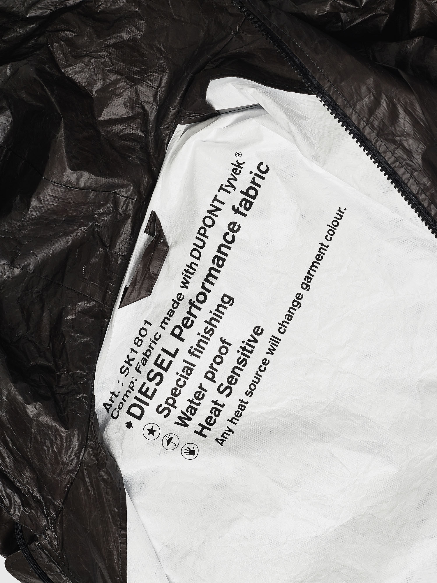 Diesel thermosensitive jacket sales