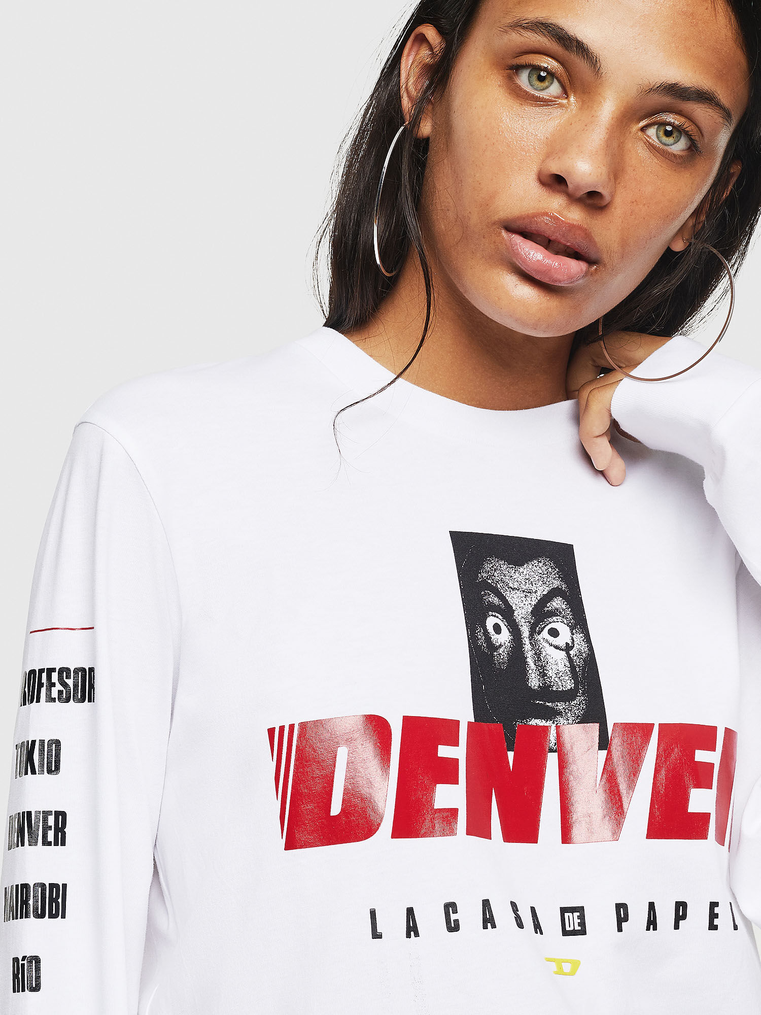 Diesel la casa sale de papel t shirt