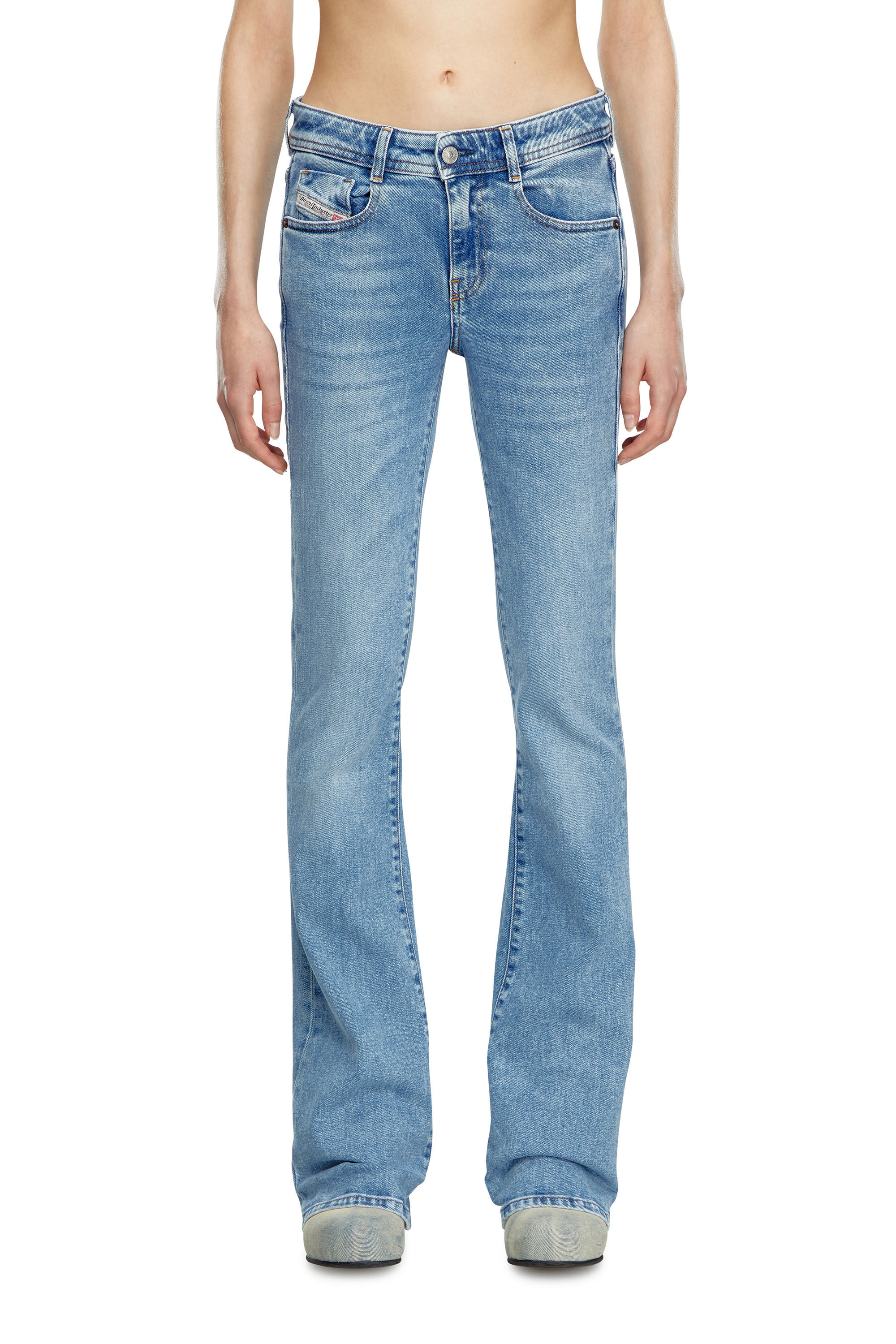 Diesel - Woman's Bootcut Jeans 1969 D-Ebbey 9B92L, Light Blue - 3