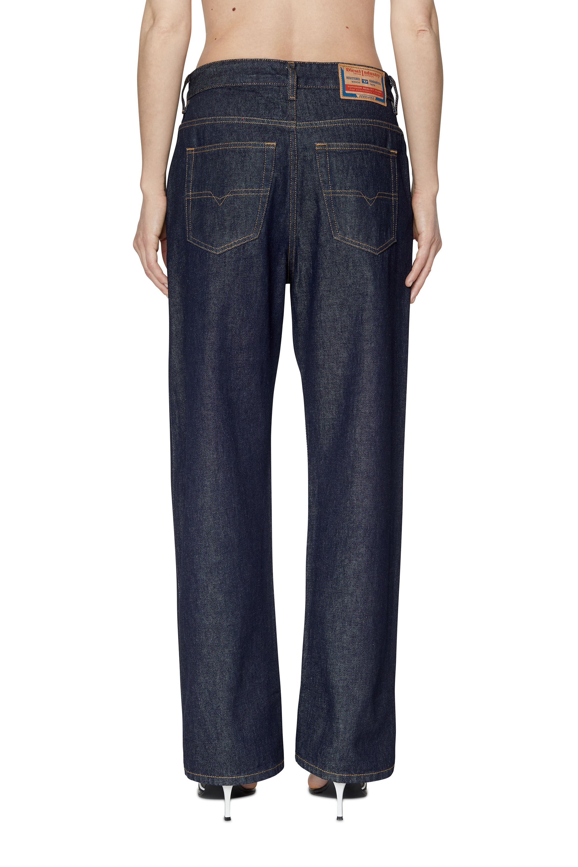 Diesel - 1999 Z9C02 Straight Jeans, Azul Oscuro - Image 5