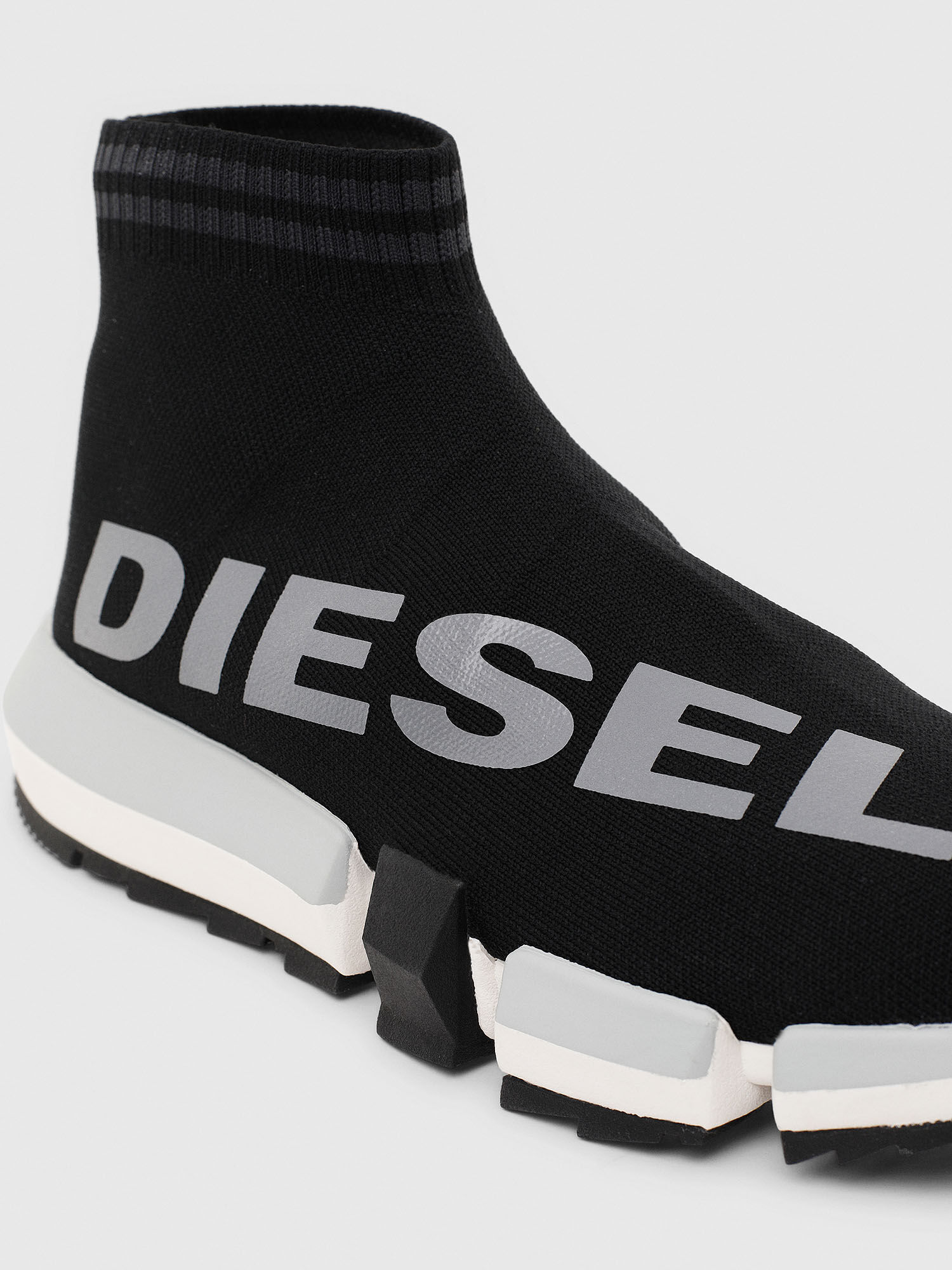diesel mid sock sneakers