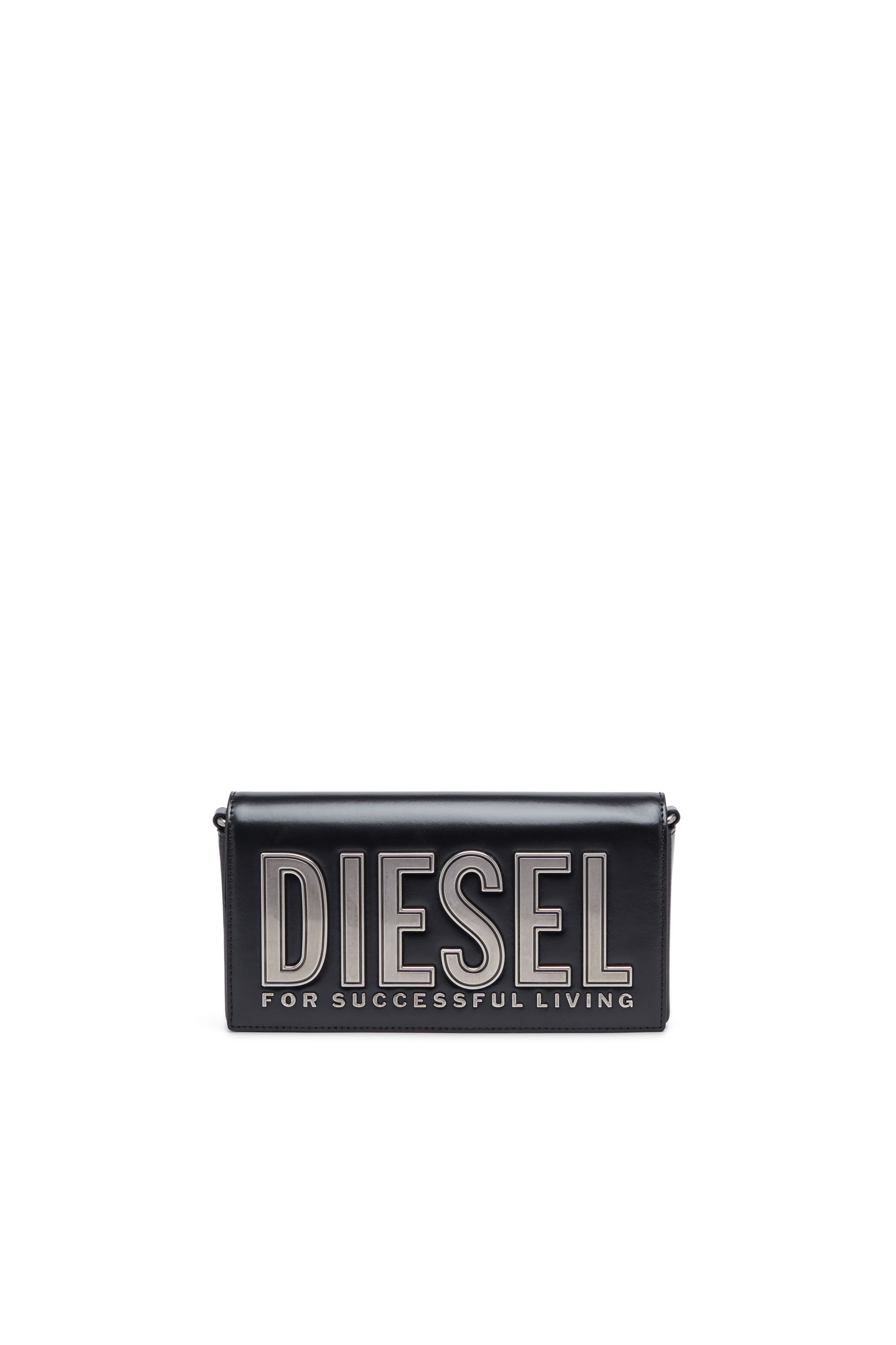 Women's Biscotto M-Leather shoulder bag with logo hardware
