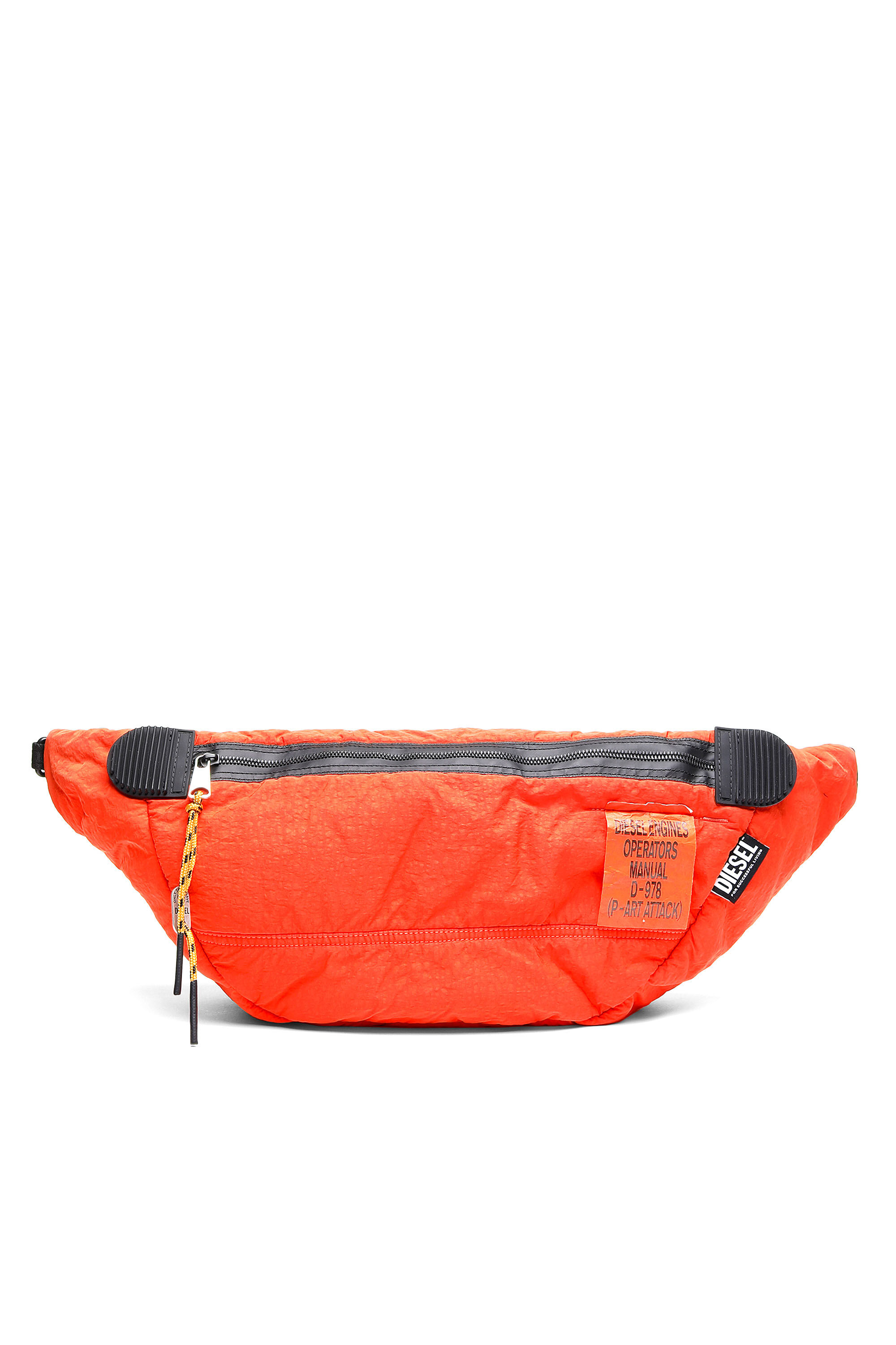 JUMPBAG Man Nylon belt bag with sun faded effect Diesel