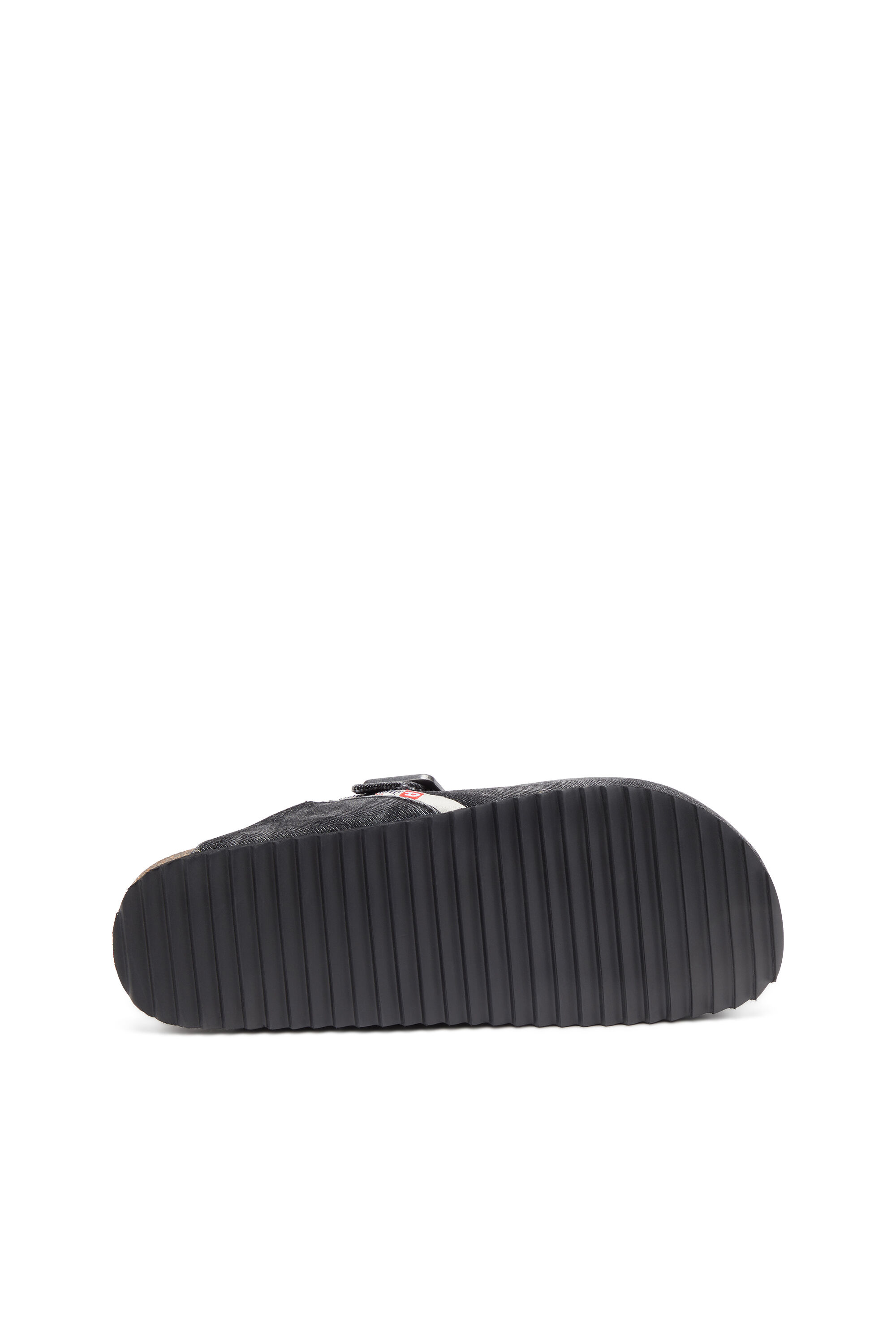 Men's D-Woodstock-Mules in faded denim | Black | Diesel