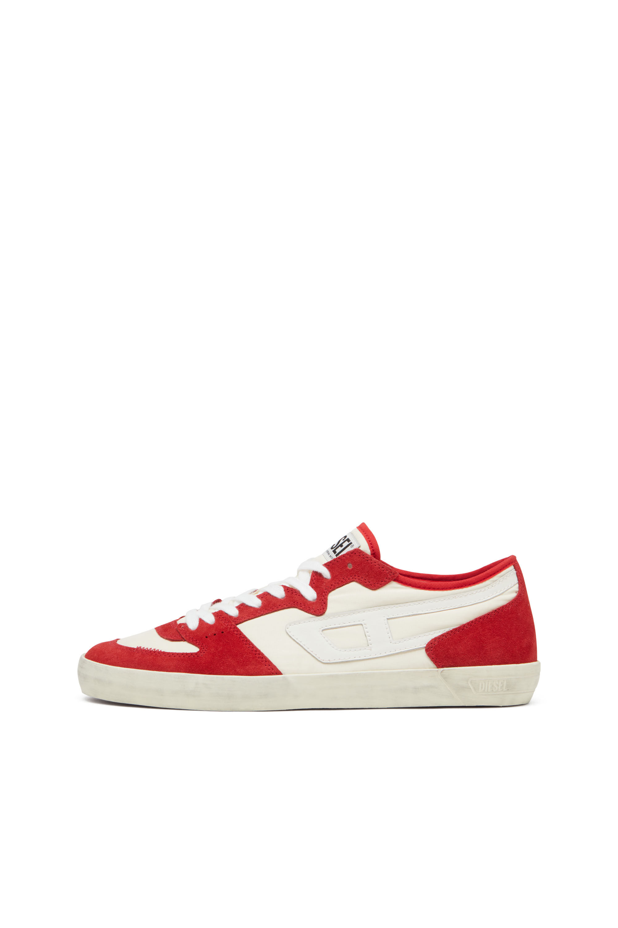 Men's S-Leroji D-Sneakers in padded ripstop and suede