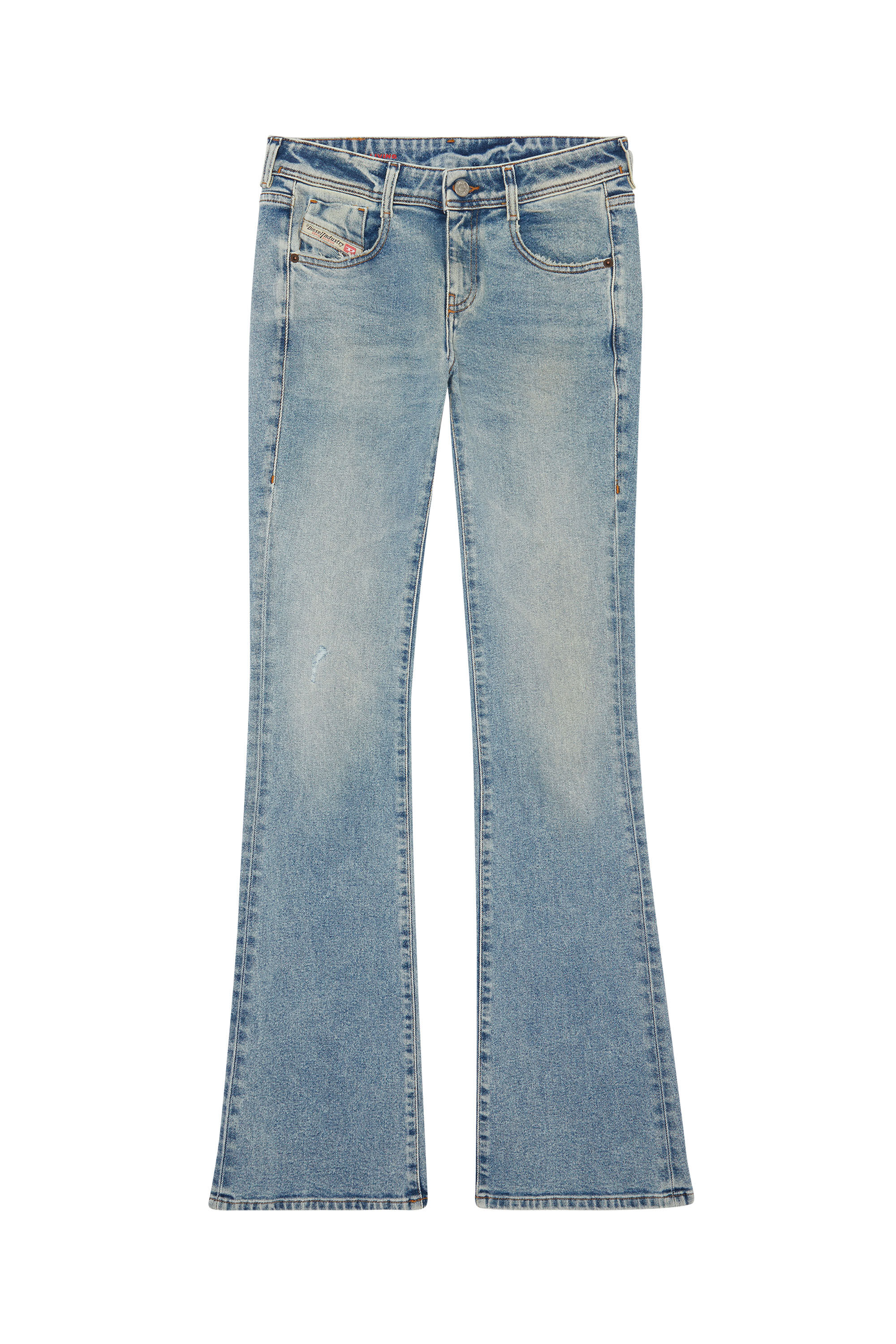 1969 D-EBBEY Woman: bootcutandflare Light blue Jeans | Diesel ®