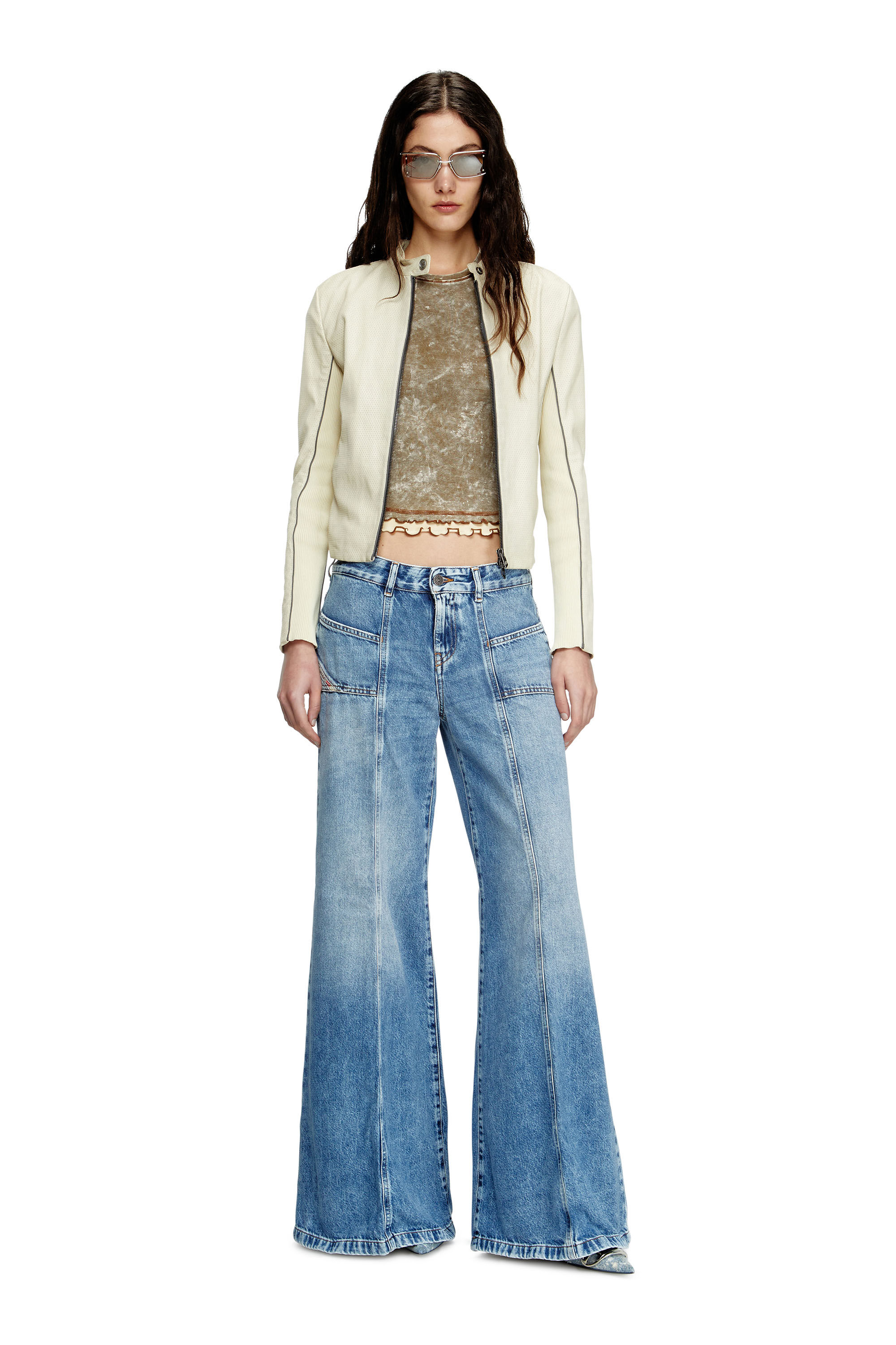 Diesel Women's D-Akii 09h95 Bootcut Jeans - Blue