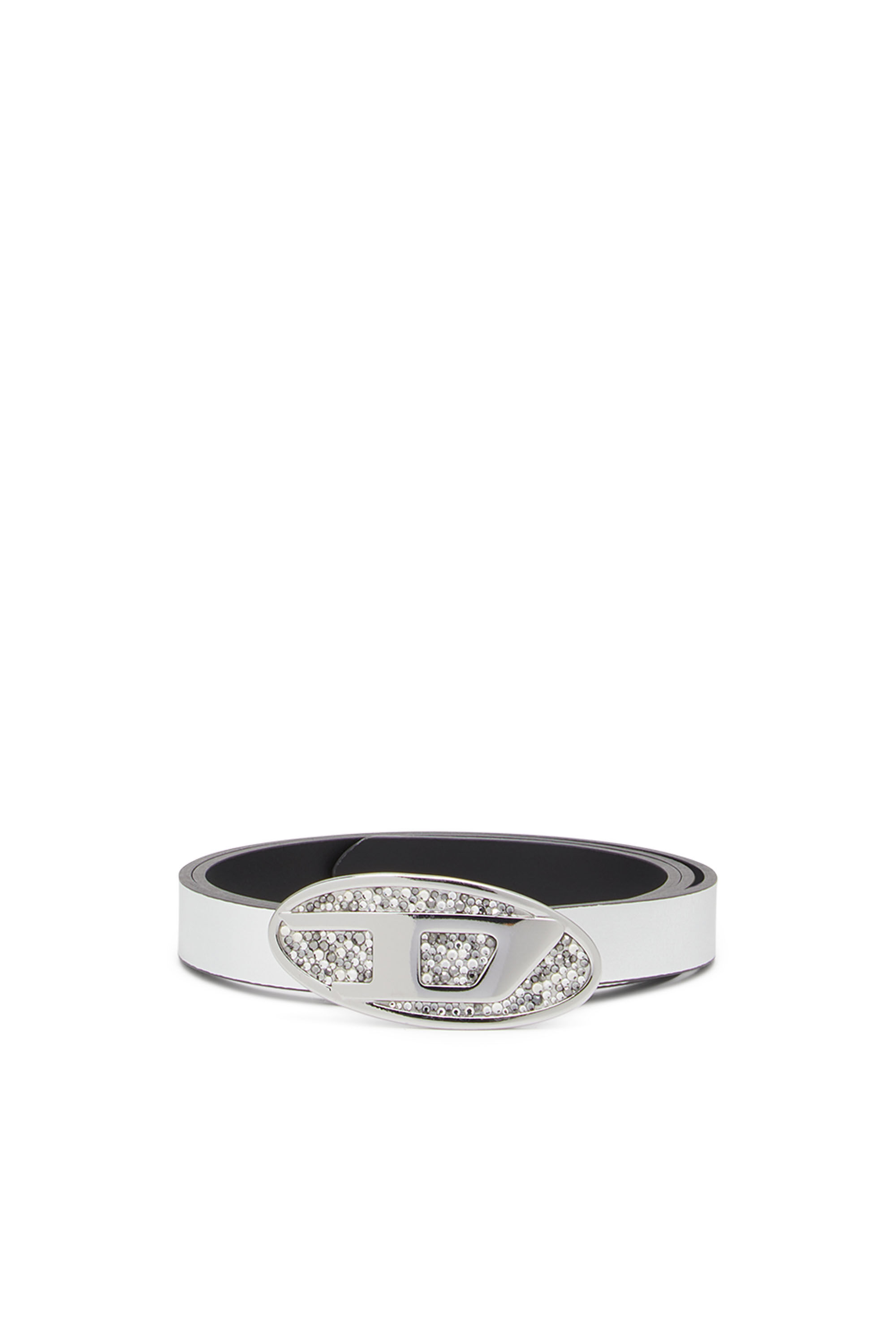 ベルト Diesel Belt B-1Dr 20 B-1DR 20 Woman: Belt in metallic leather | Diesel