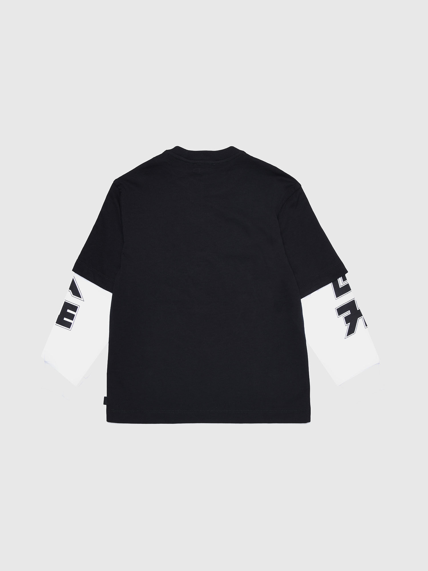 TSOUND OVER: Unisex layer effect T-Shirt with long sleeves | Diesel