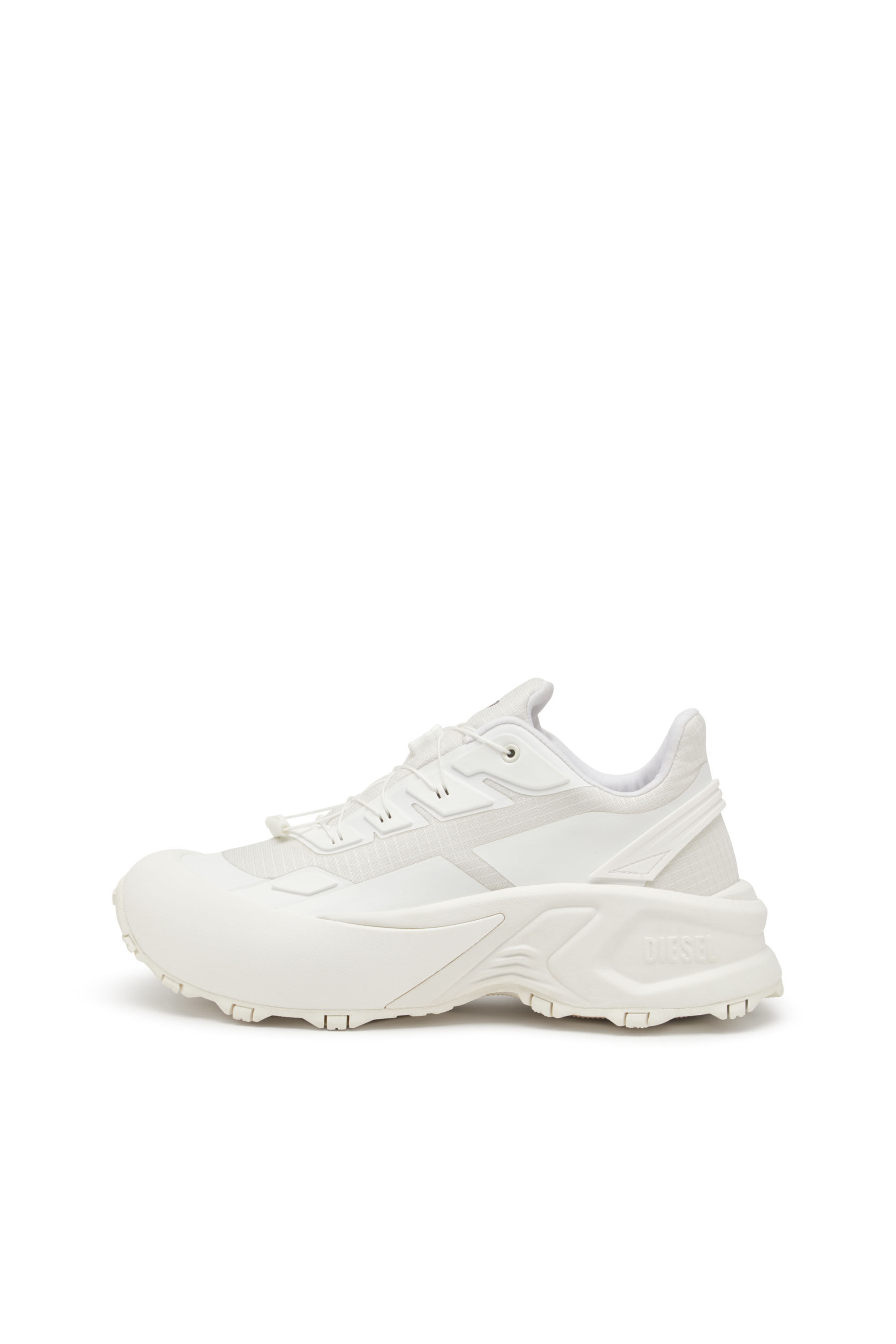 Men's D-Cage Runner-Sneakers in TPU-trimmed ripstop | White Men's D-Cage Runner-Sneakers in TPU-trimmed ripstop | White
