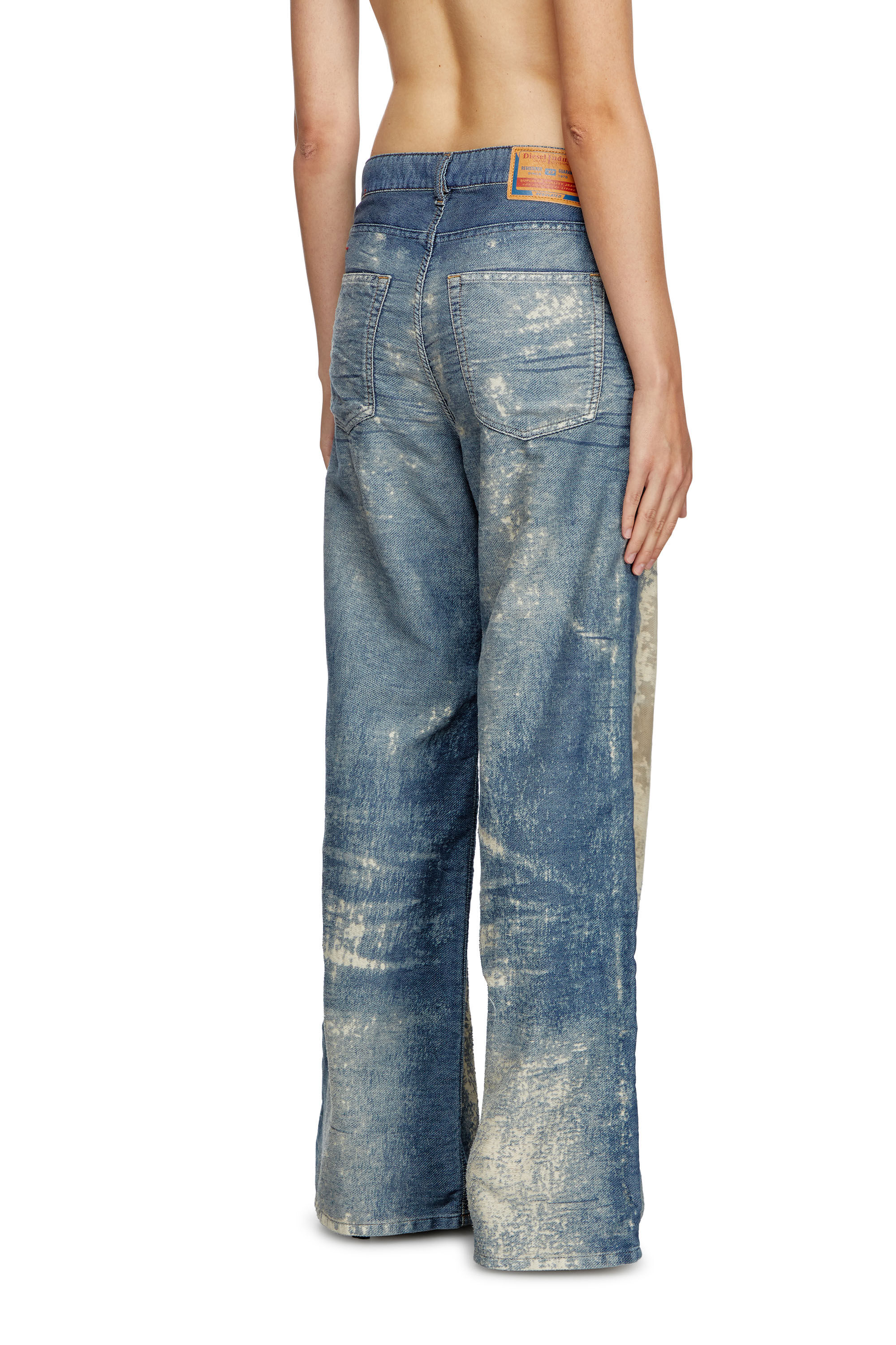 Diesel - Straight Jeans 1996 D-Sire 068RE Mujer, Azul medio - 5