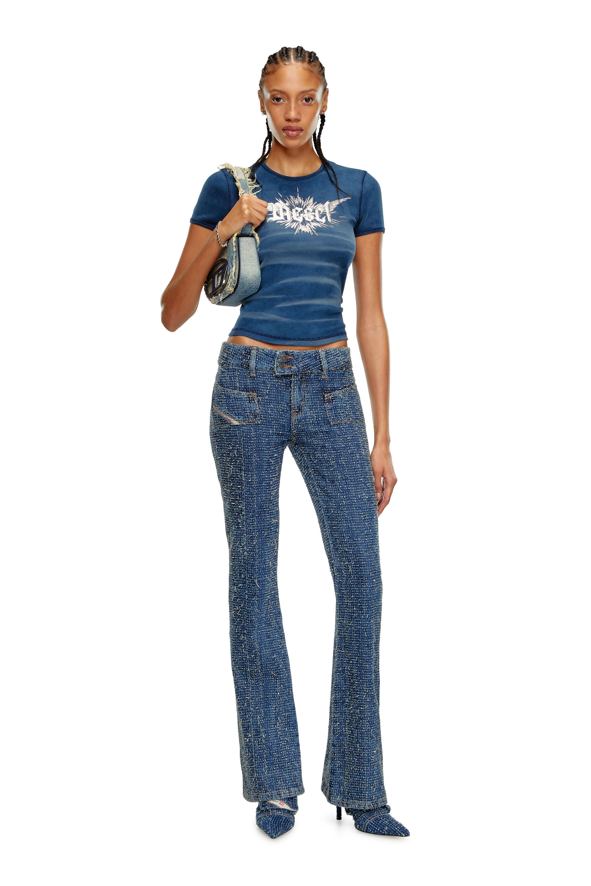 Women's Bootcut Jeans | Medium blue | Diesel D-Ebush