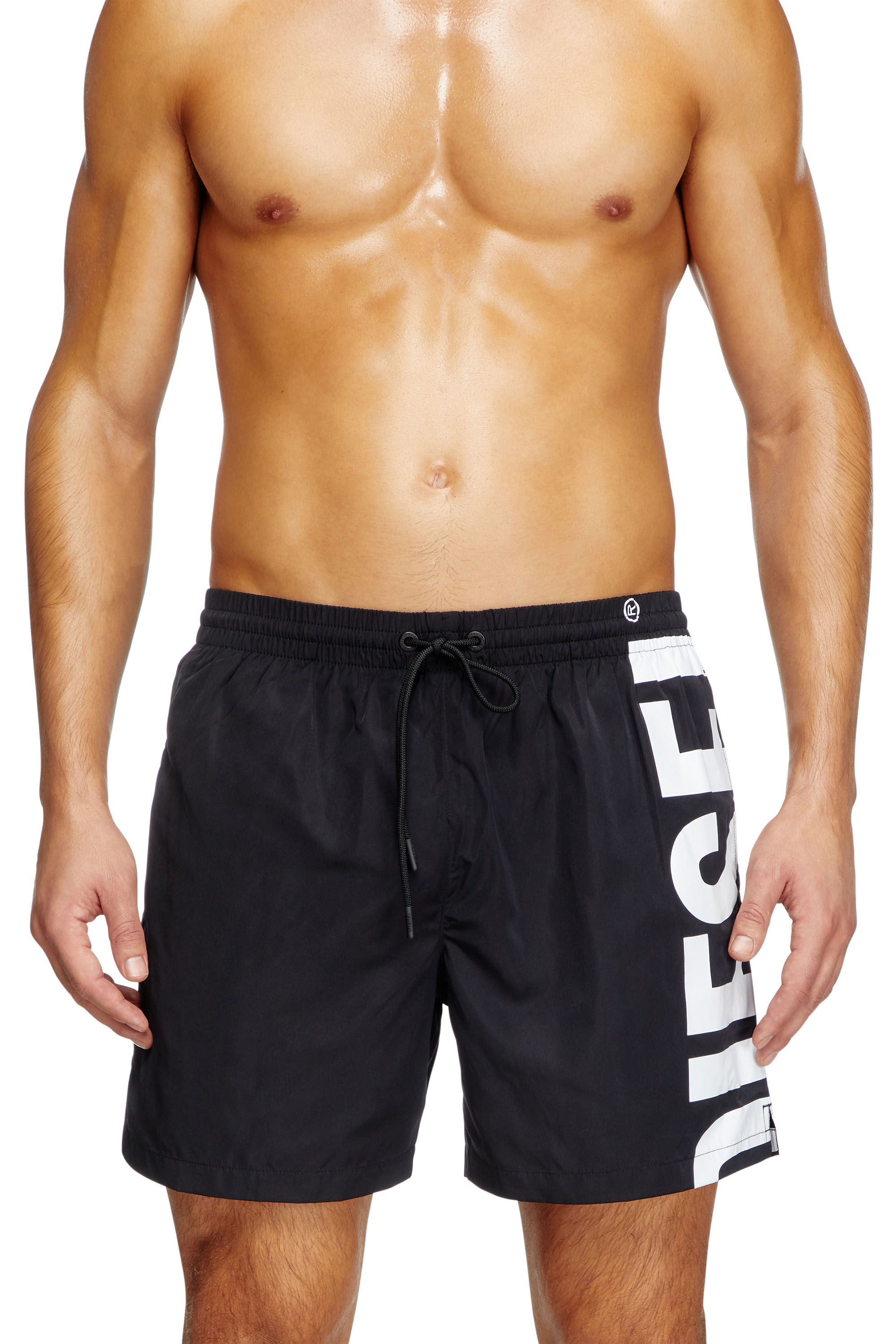 Diesel - RIO-41-D-CORE, Bañador de longitud media con logotipo grande Hombre in Multicolor - 1