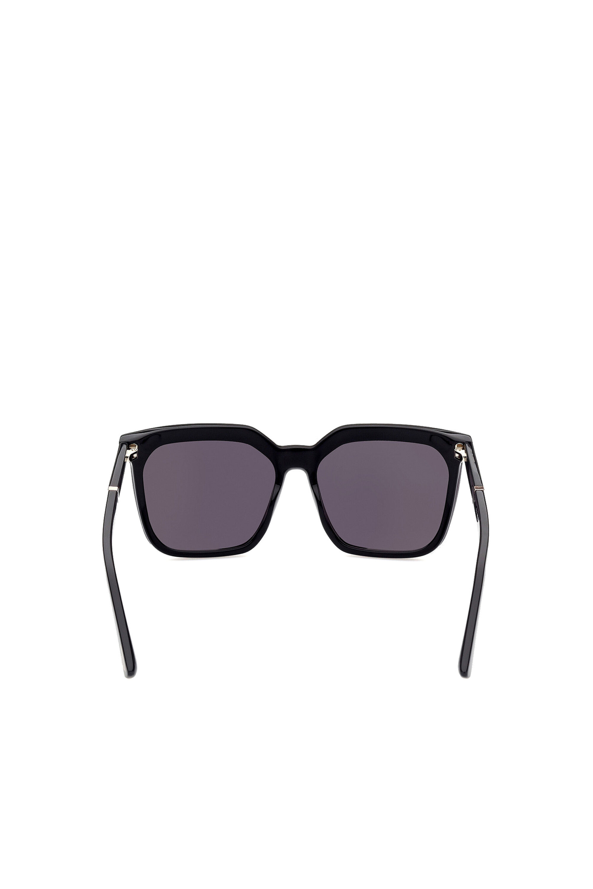 Diesel - DL0338, Woman's Squared Sunglasses with oversize volumes in Black - 3