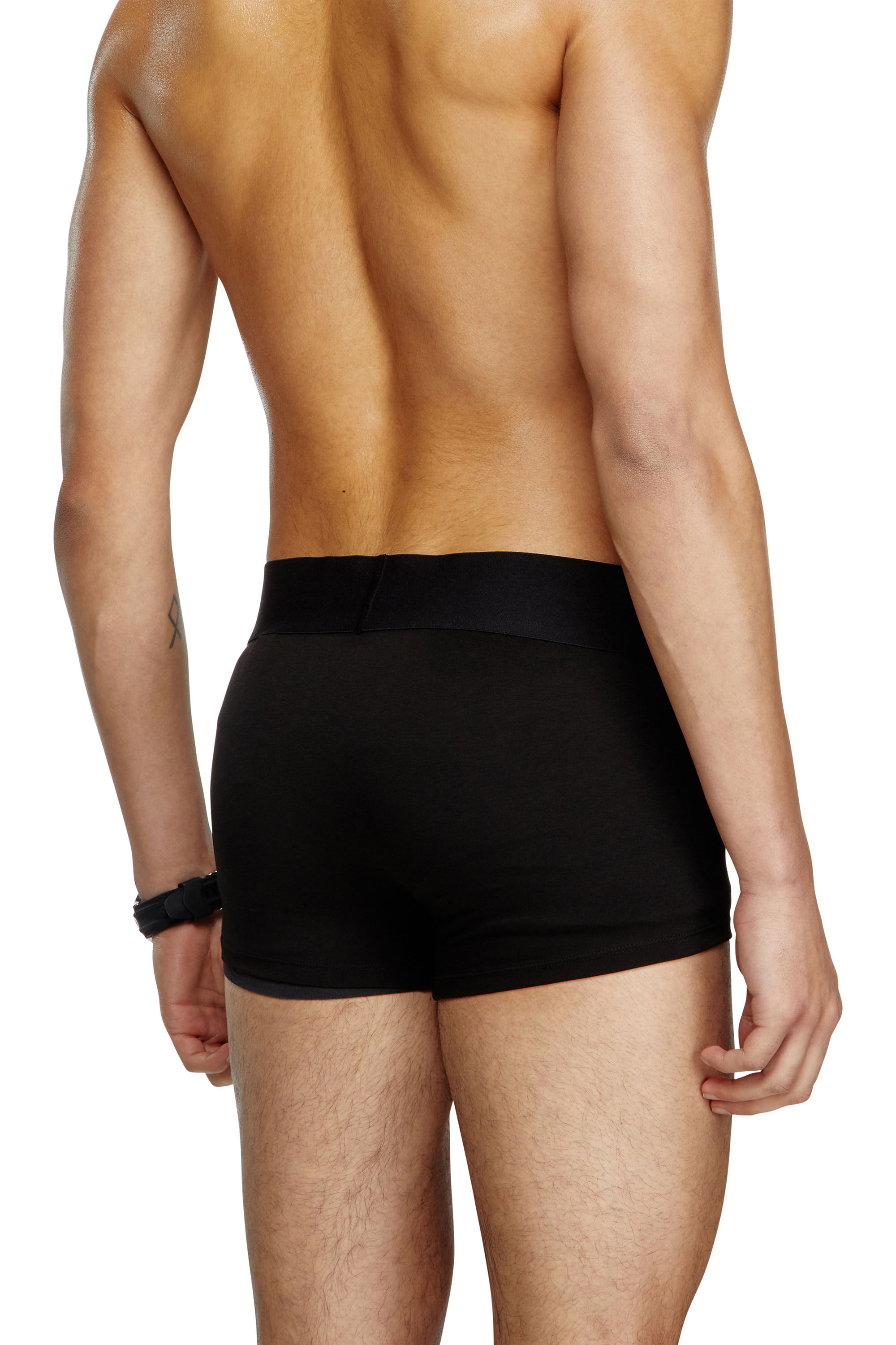 Diesel - UMBX-DAMIENTHREEPACK-5.5EL, Man's Three-pack boxer briefs in stretch cotton in Black - 3