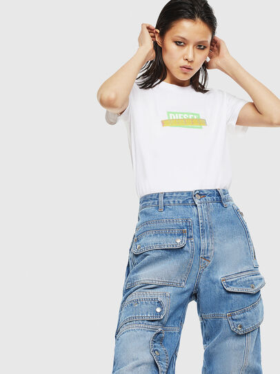 T-SILY-S2, White Diesel - T-SILY-S2, White - T-Shirts - Image 4