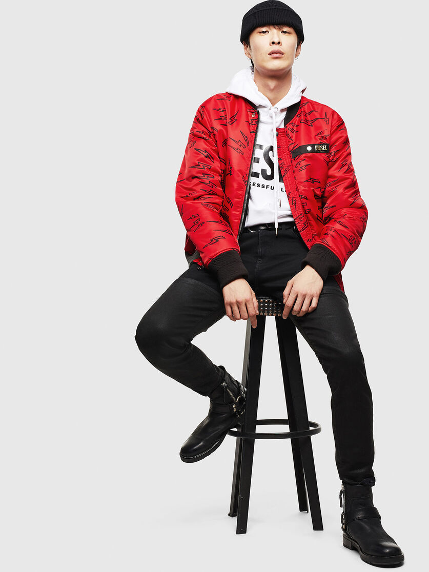 Cl J Ross Rev Bigm Man Chinese New Year Reversible Bomber Diesel