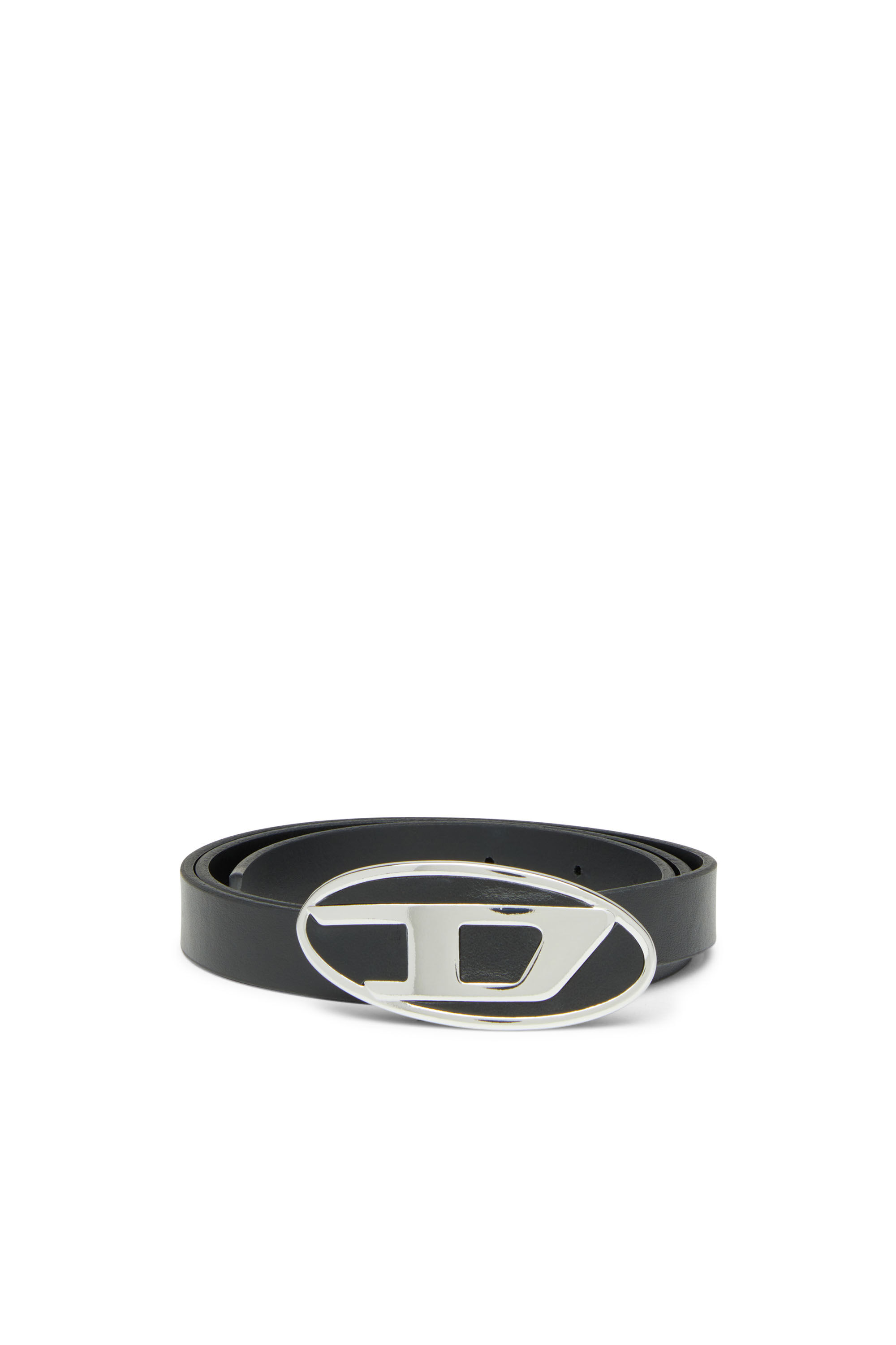 【おまけ付】 oval with belt Leather Woman: 20 B-1DR D Diesel | buckle 小物