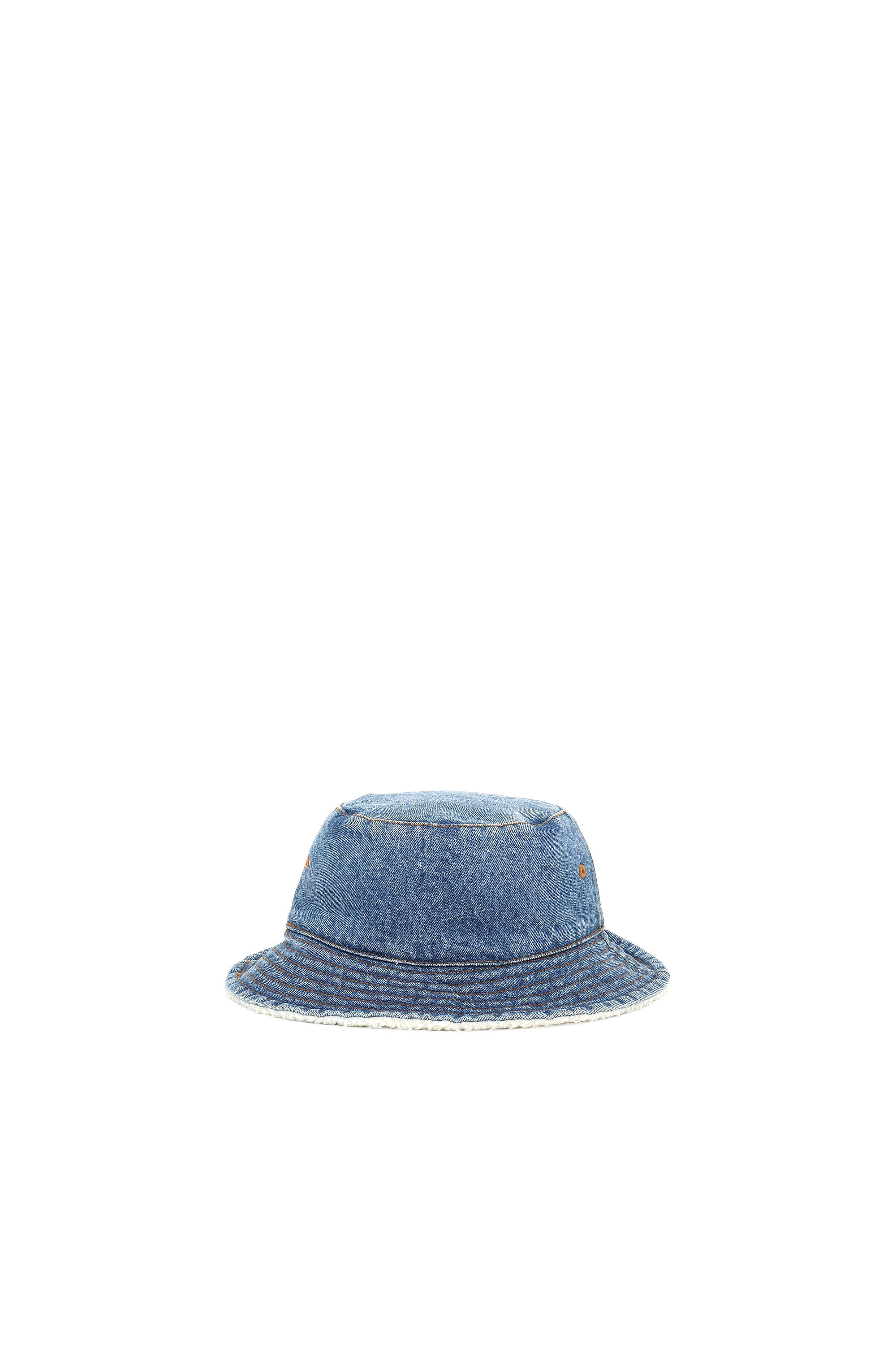C-DENIUS Man: Teddy-lined denim bucket hat | Diesel