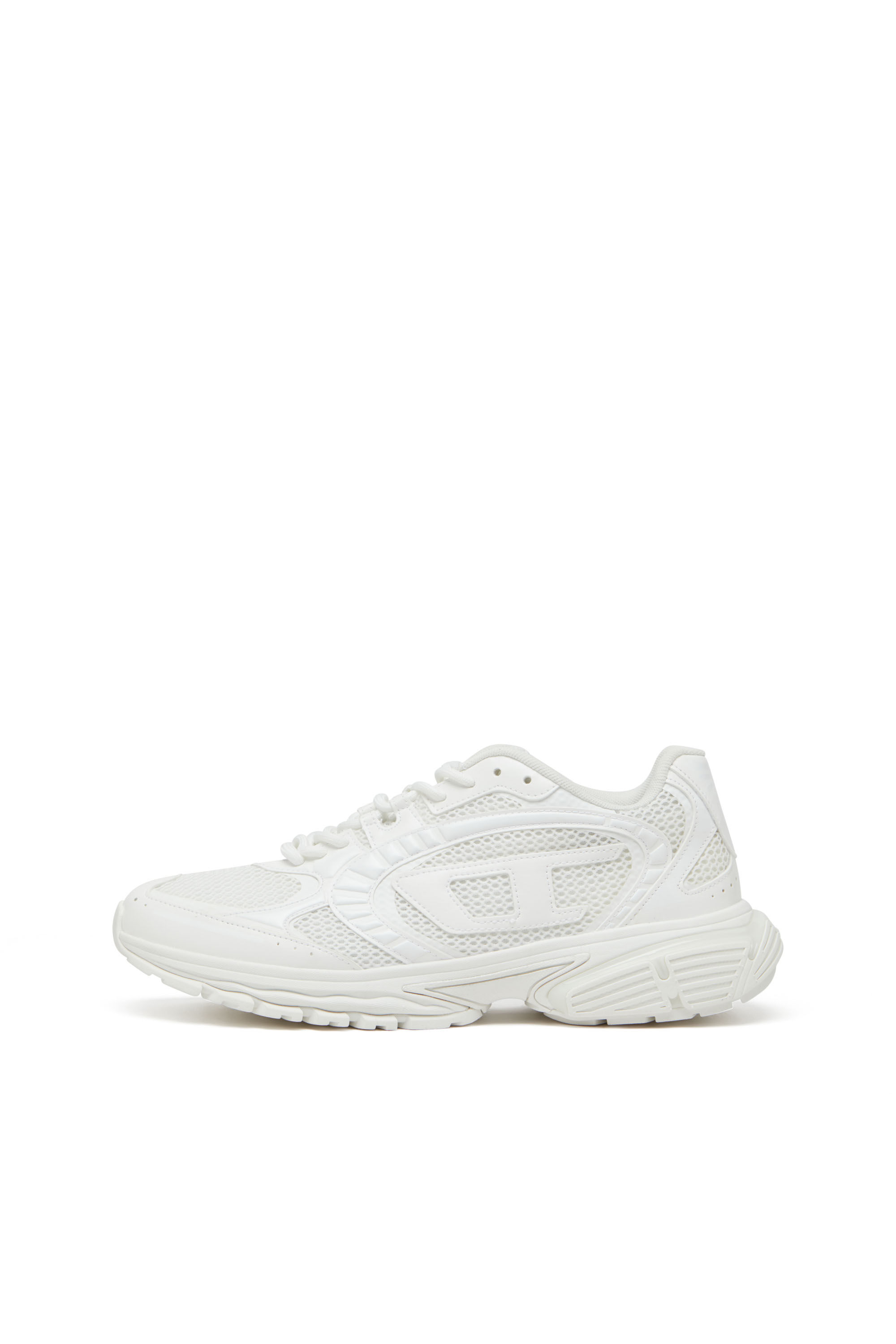 Men's S-Pro-V-Dense-Mesh sneakers with Oval D logo | White